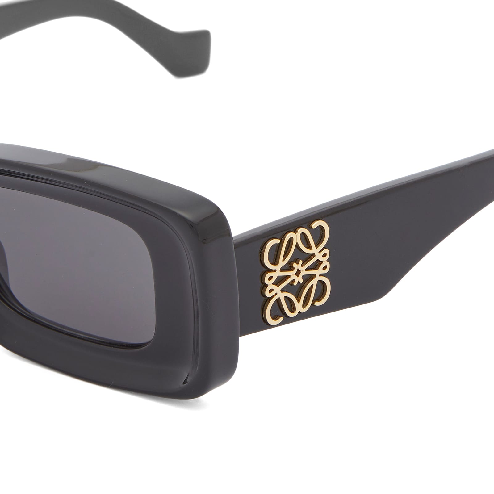 Loewe Eyewear Rectangular Sunglasses Black | END. (GB)
