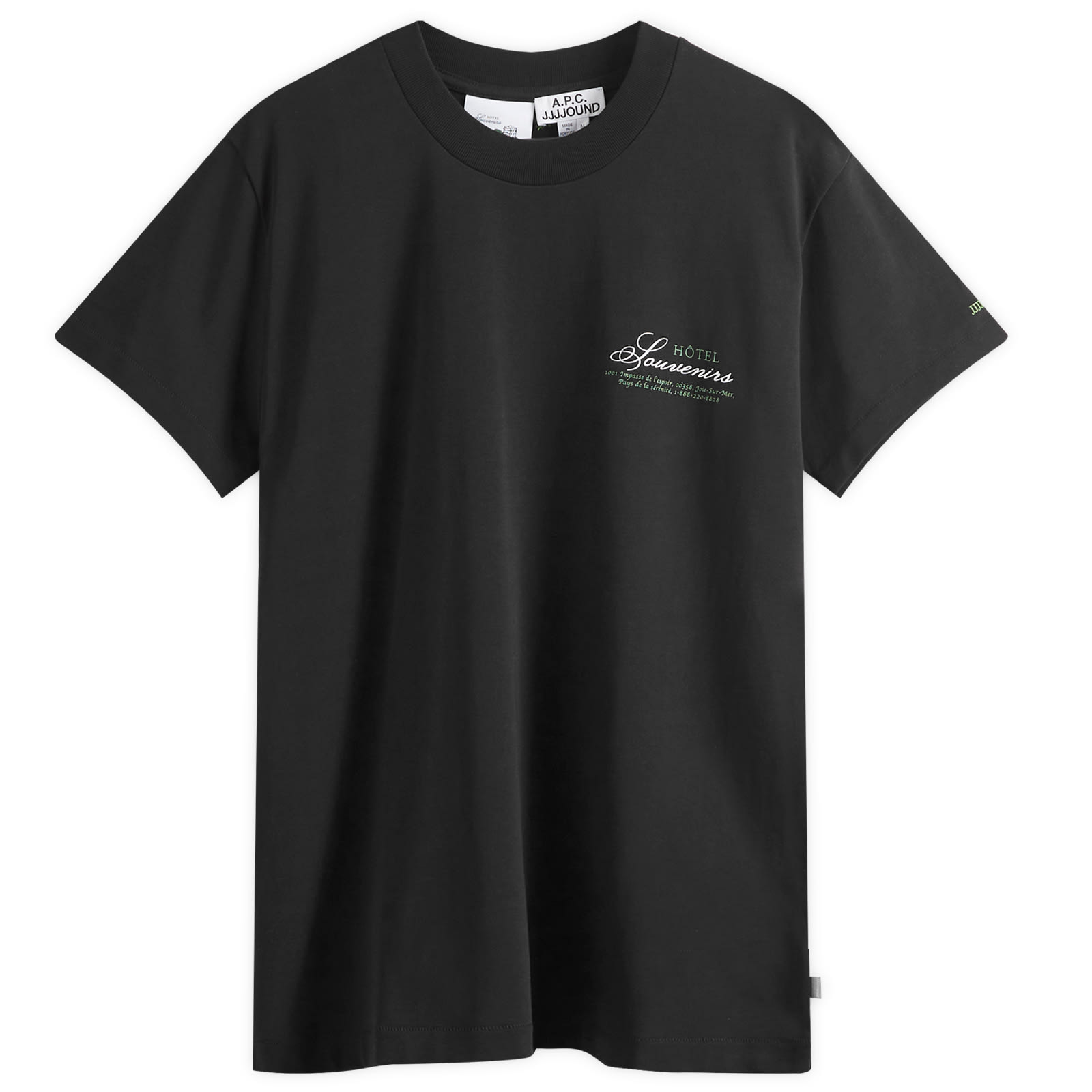 T-shirt JJJJOUND X L'ART DE L'AUTOMOBILE - Edition Spéciale Pop Up Paris - Taille XL Noir