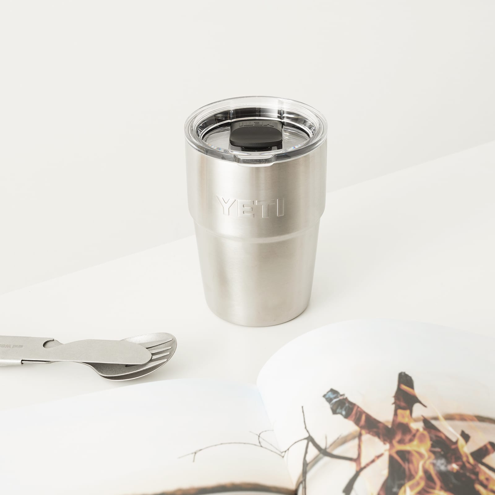 YETI 16oz Single Stackable Cup - Stainless Steel