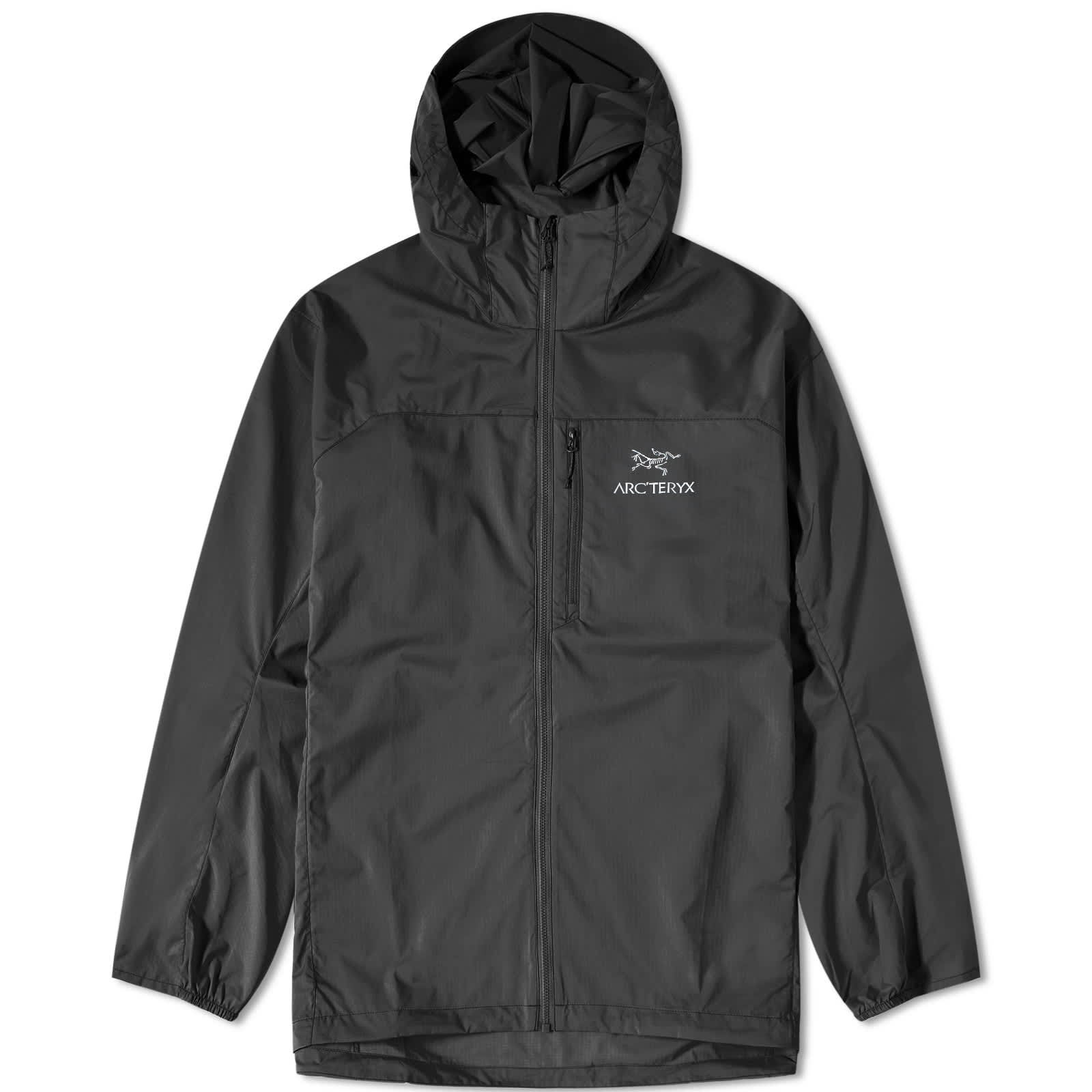 Arc'teryx Squamish Hooded Jacket Black END.
