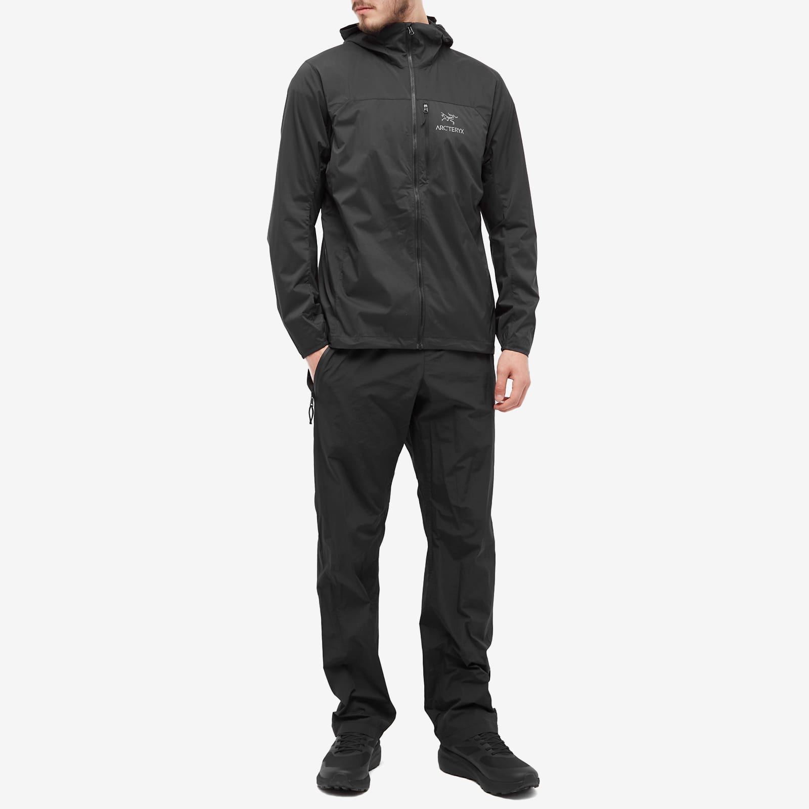 Arc'teryx Squamish Hooded Jacket Black END.