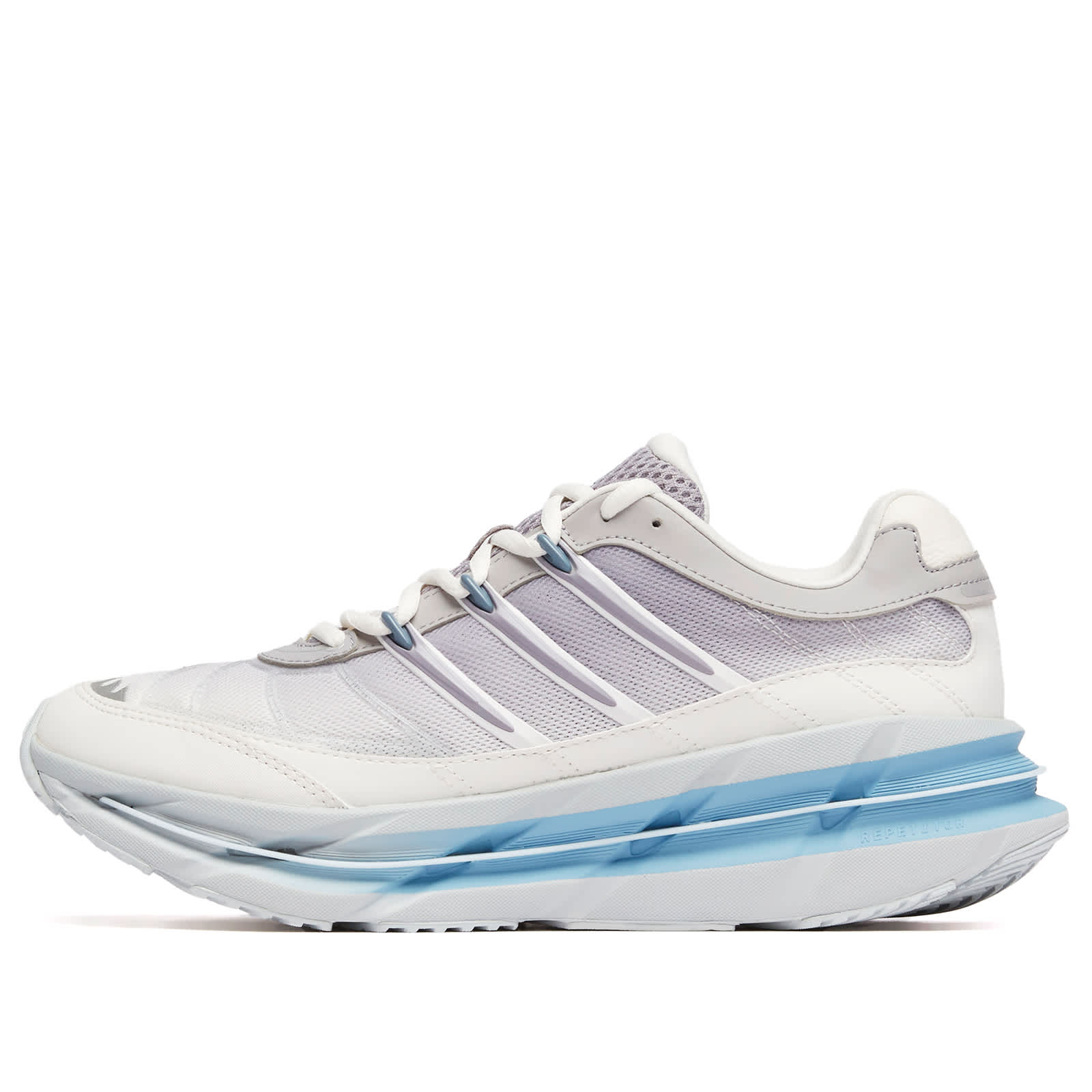 END. x adidas Harmony Sneaker - Light Granite, Cloud White &Halo Blue