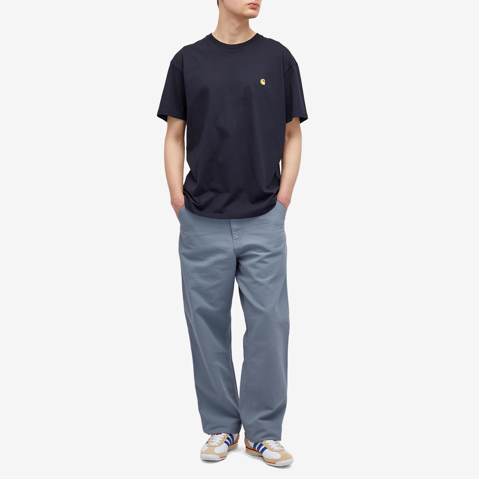 Carhartt WIP Single Knee Pant - Dove Grey