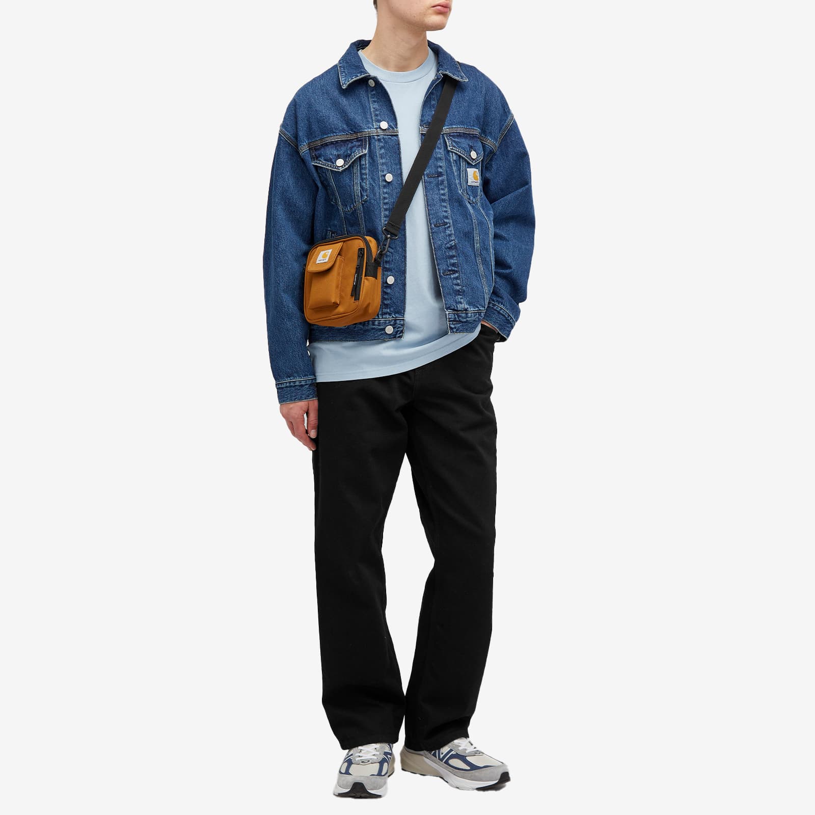 Carhartt WIP Denim Single Knee Pant - Black Rinsed