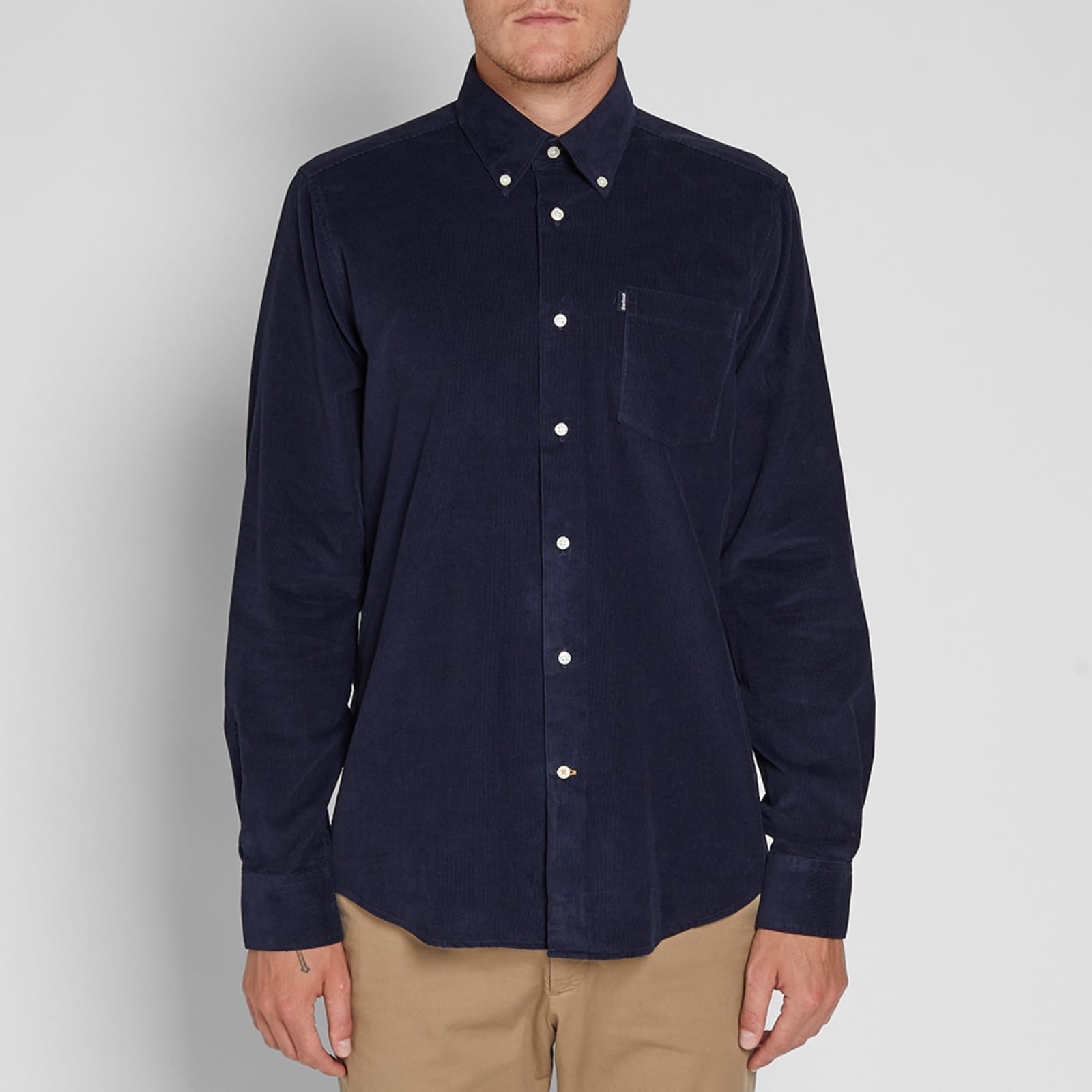 Barbour stapleton morris cord tailored shirt clearance