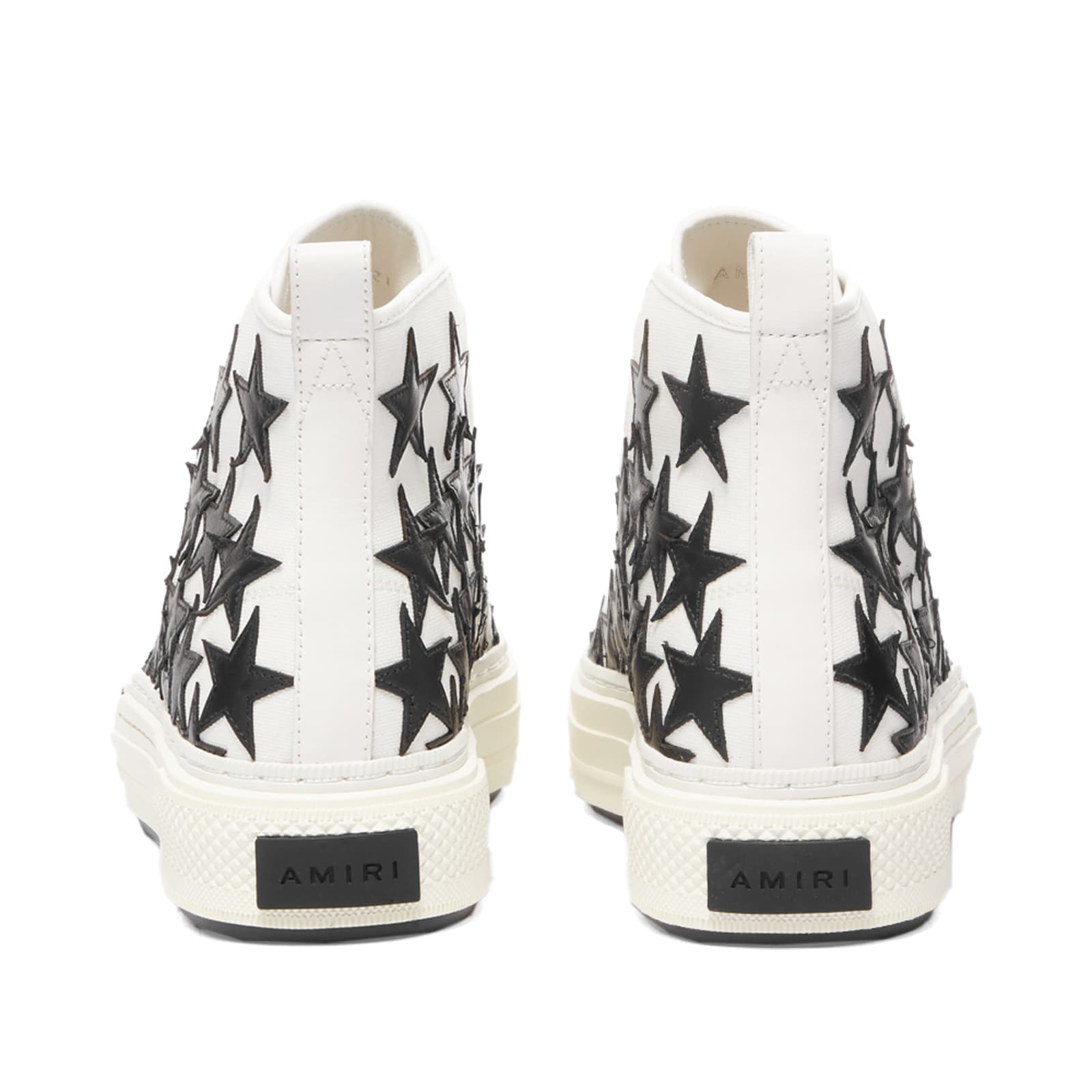 AMIRI Stars Court Hi - White & Black