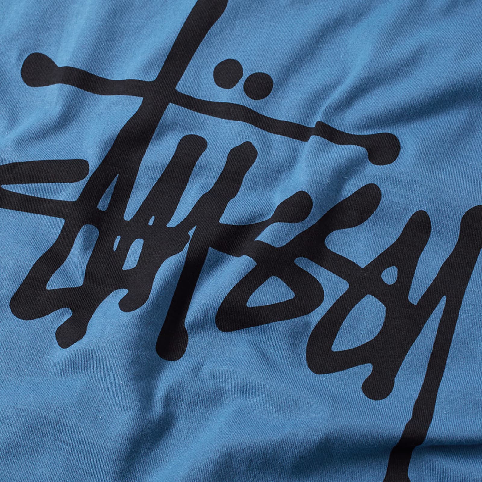 Stussy Basic Stussy Tee - Steel