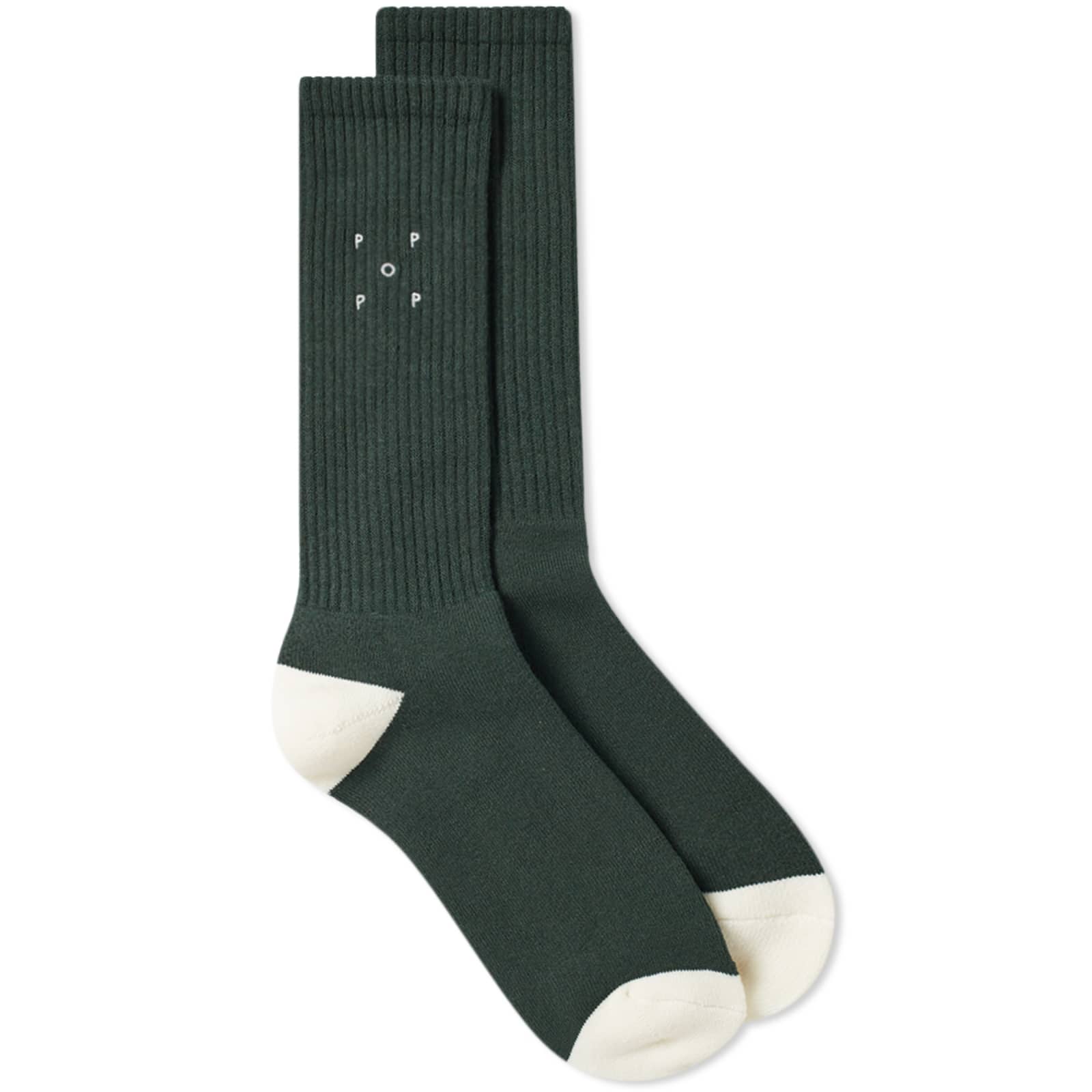 Pop Trading Company Logo Sock Sports Green END. (KR)