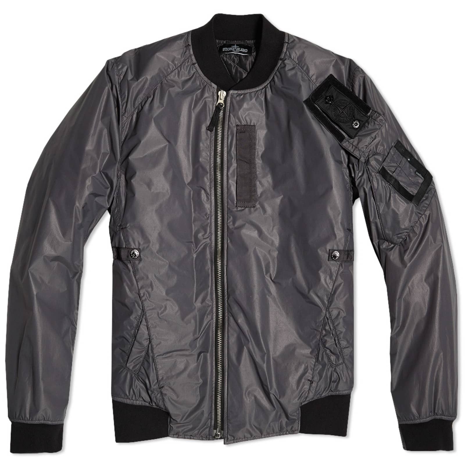 Stone Island Shadow Project Bomber Jacket Grey END. (US)