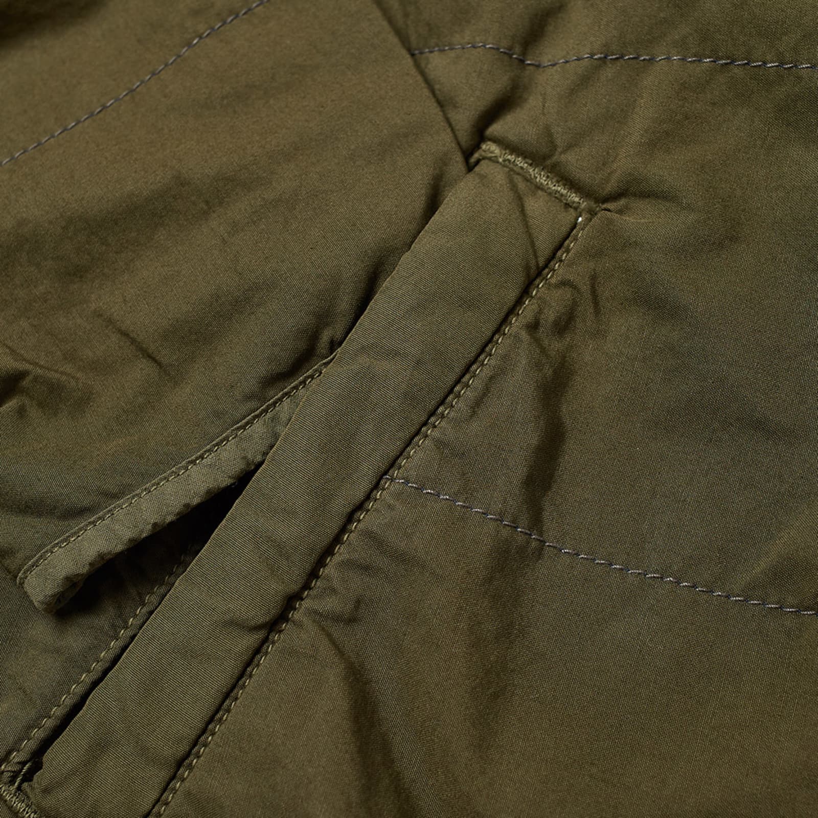 Save Khaki Quilted Liner Jacket Olive END.