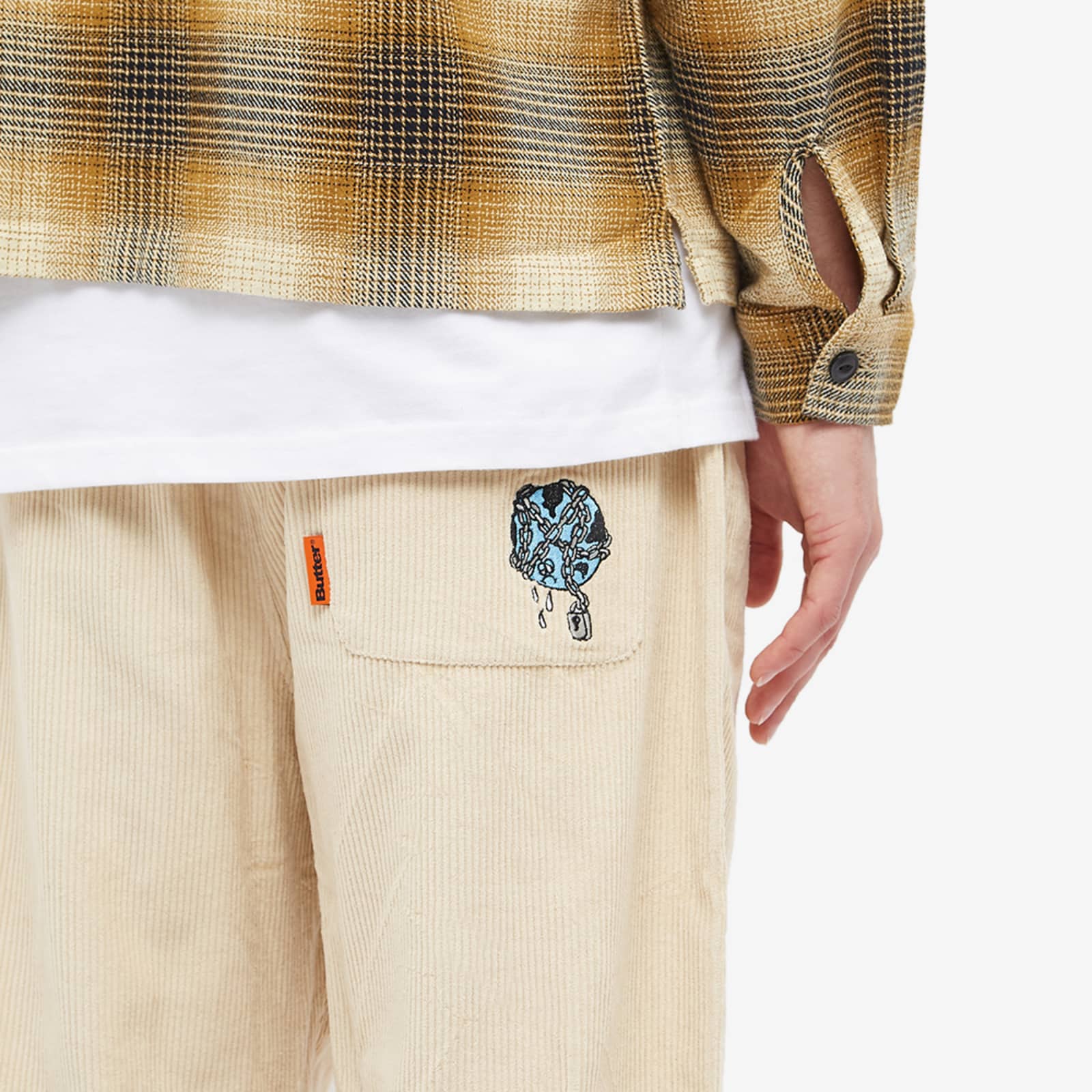 Butter Goods Chains Corduroy Pants Sandstone END.