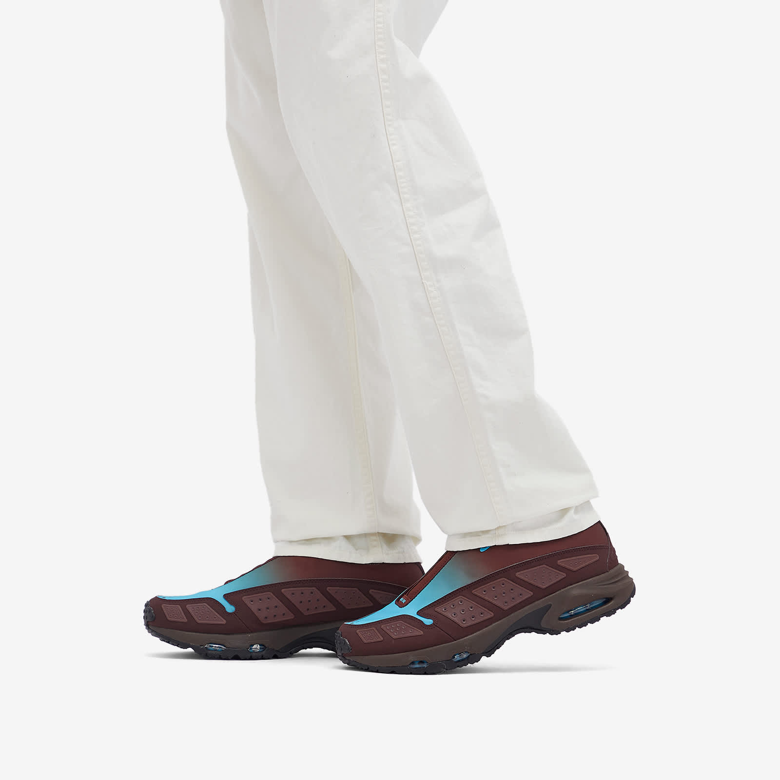 Nike Air Max SNDR Sneaker - Burgundy, Brown & Blue
