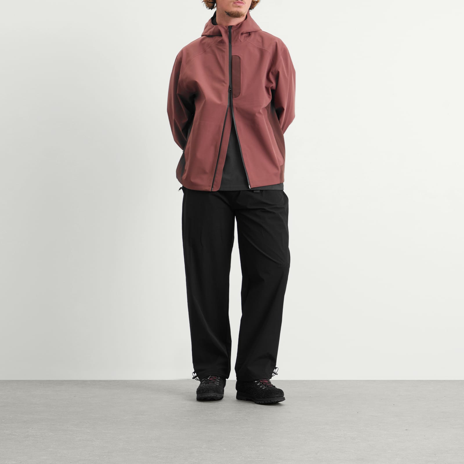 Mellow Clo Everyday Stretch Nylon Trousers - Black