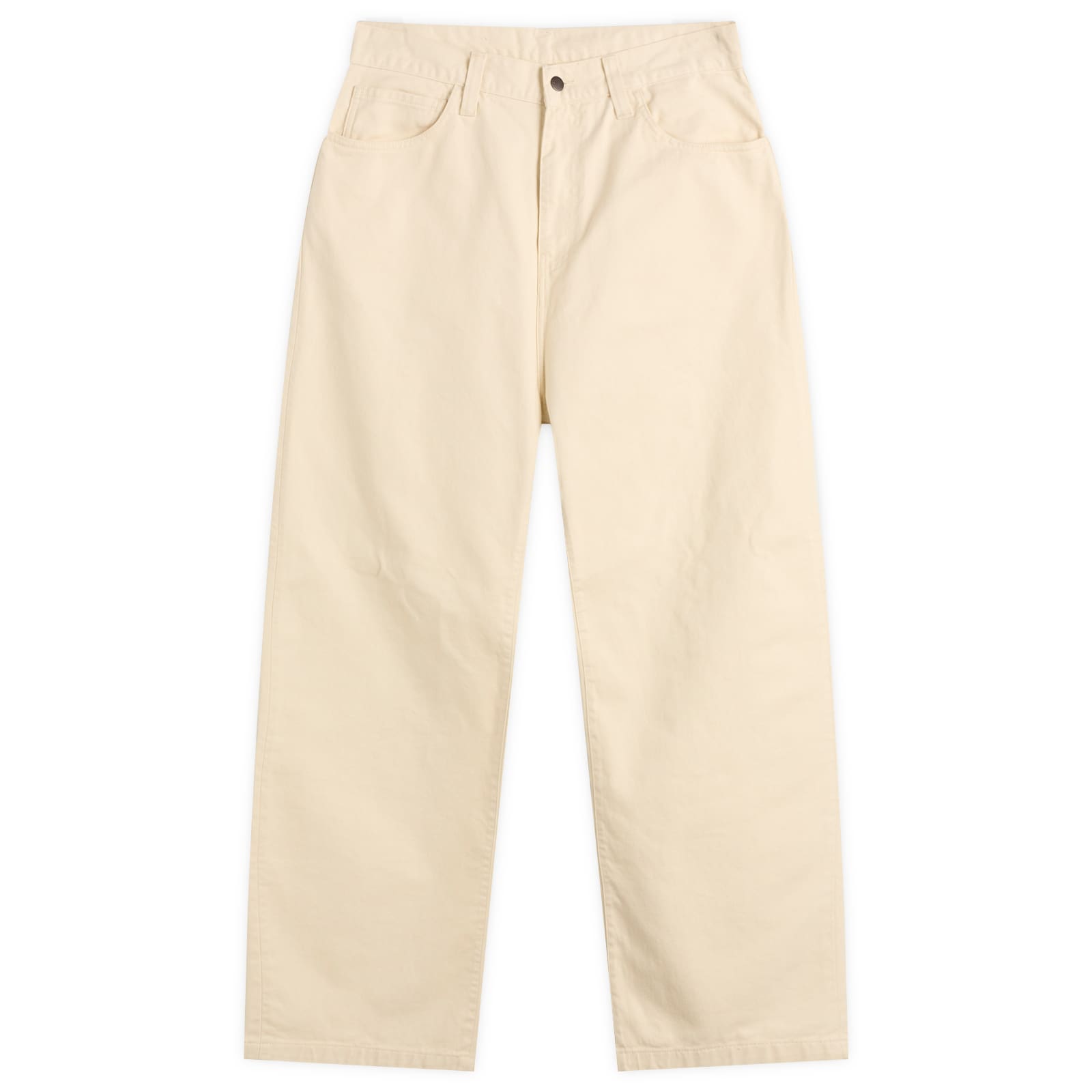 Carhartt WIP Landon Loose Tapered Twill Pants - Salt