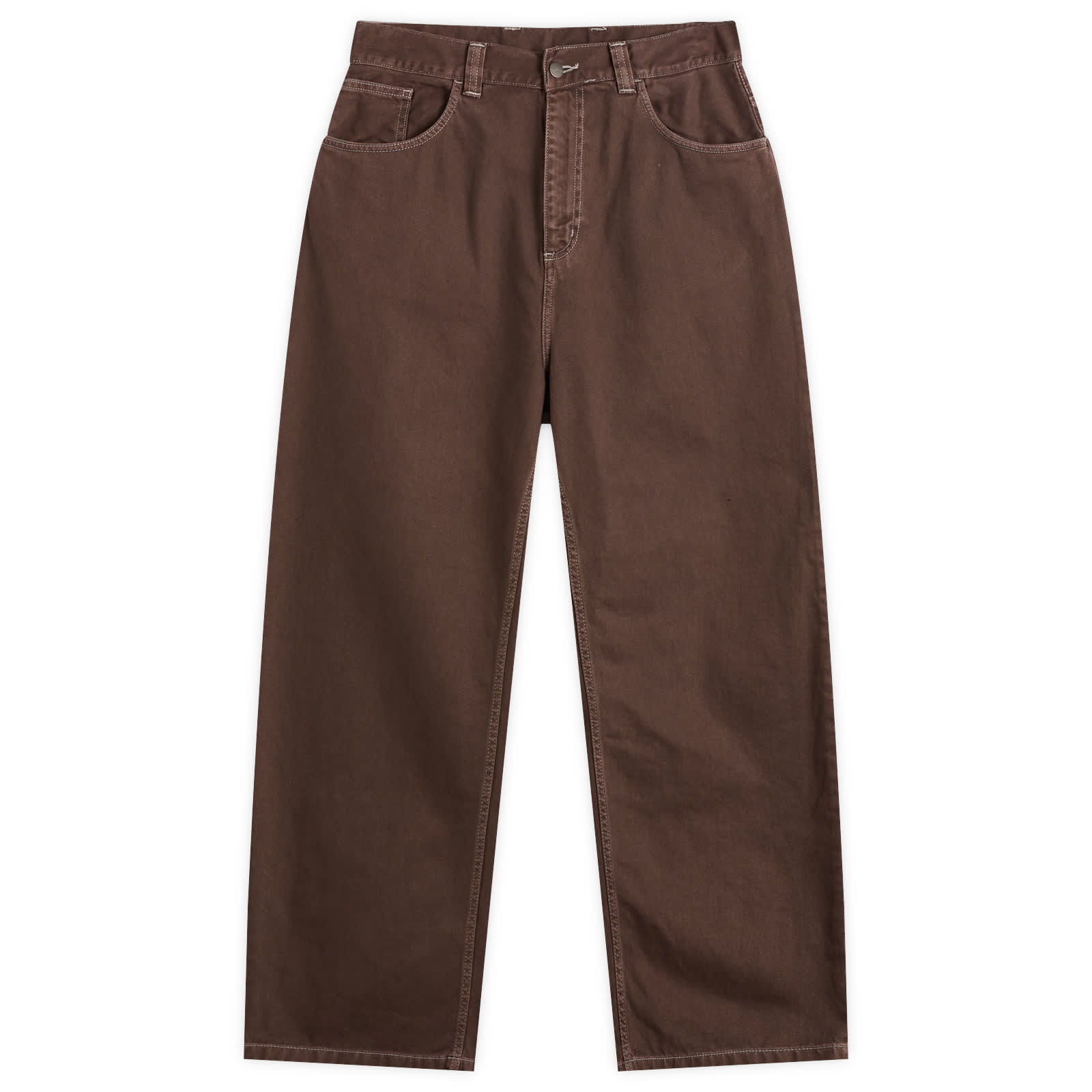 Carhartt WIP Brandon Loose Straight Twill Pants - Palisander