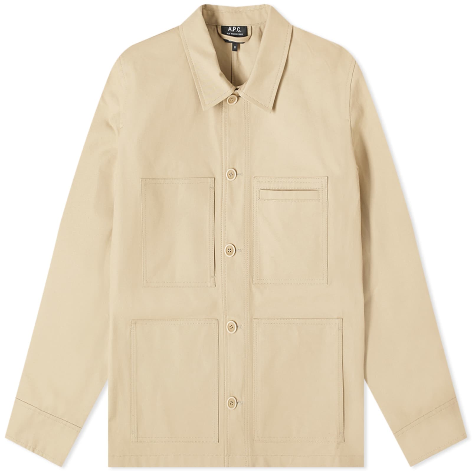 A.P.C. Andre Technical Chore Jacket Beige END.