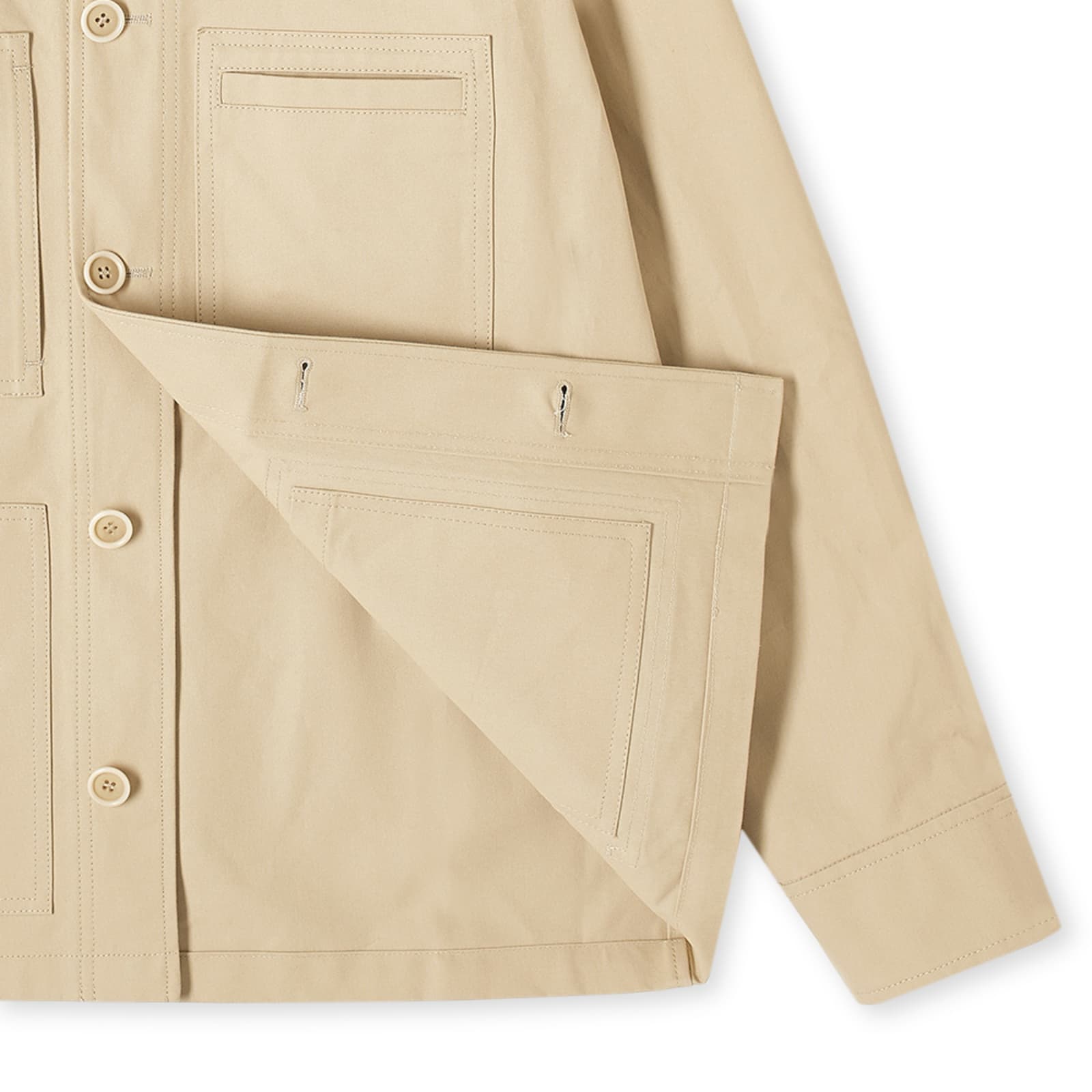A.P.C. Andre Technical Chore Jacket Beige END.