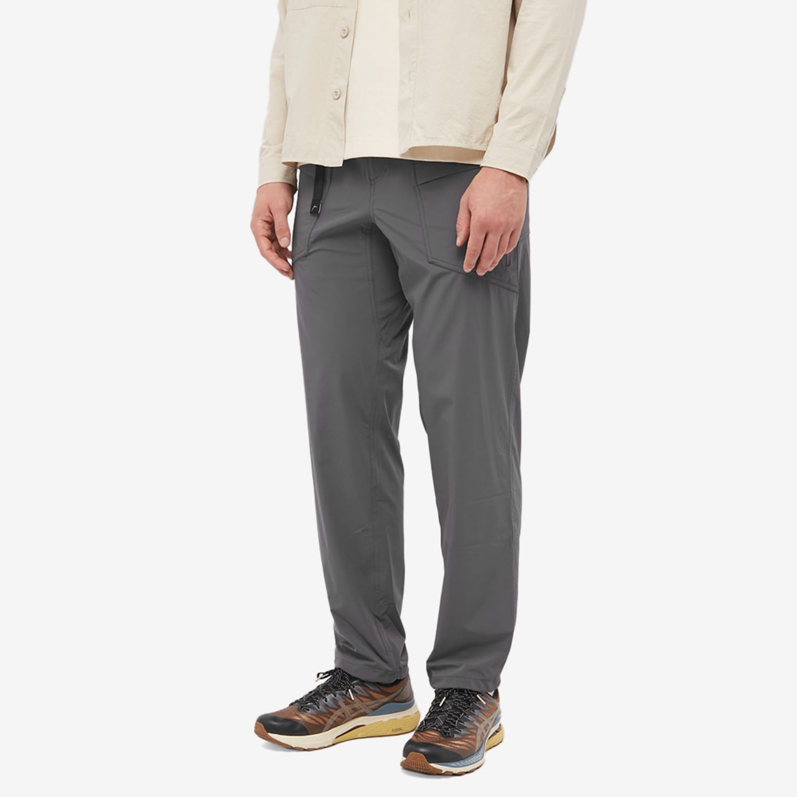 CAYL Nylon Stretch Buckle Pant Grey END.