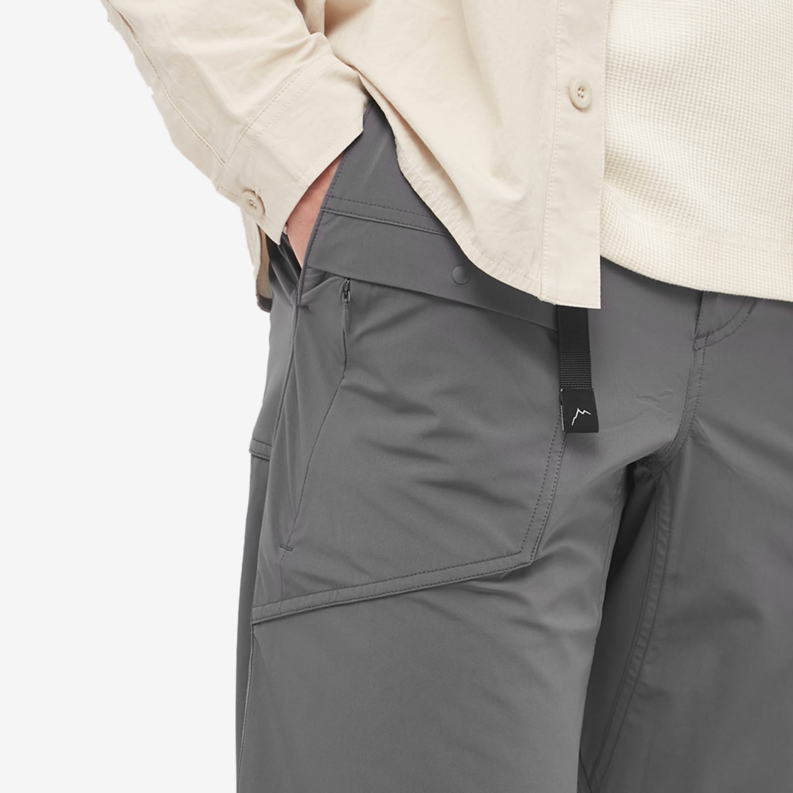 CAYL Nylon Stretch Buckle Pant Grey END.