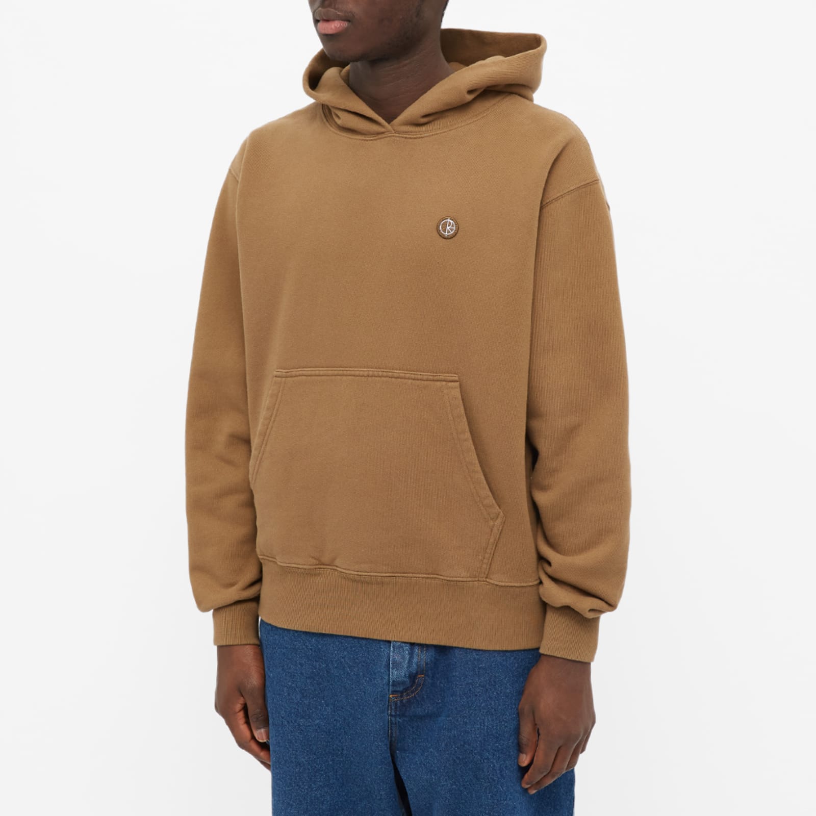 Polar Skate Co. Patch Hoodie Brass END. (GB)