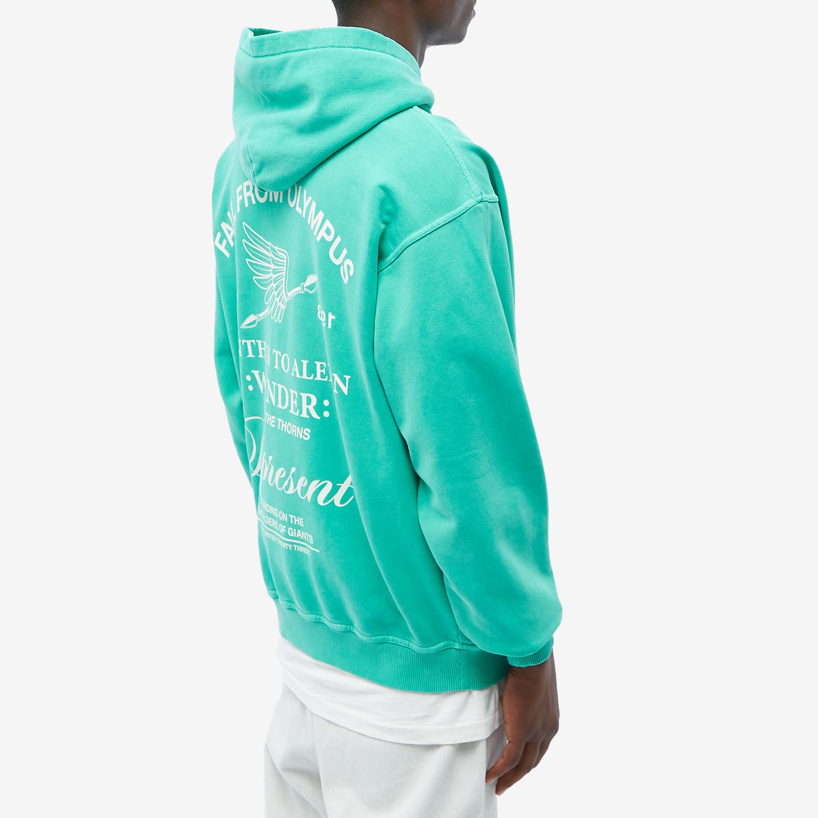 Represent Fall From Olympus Hoodie - Island Green