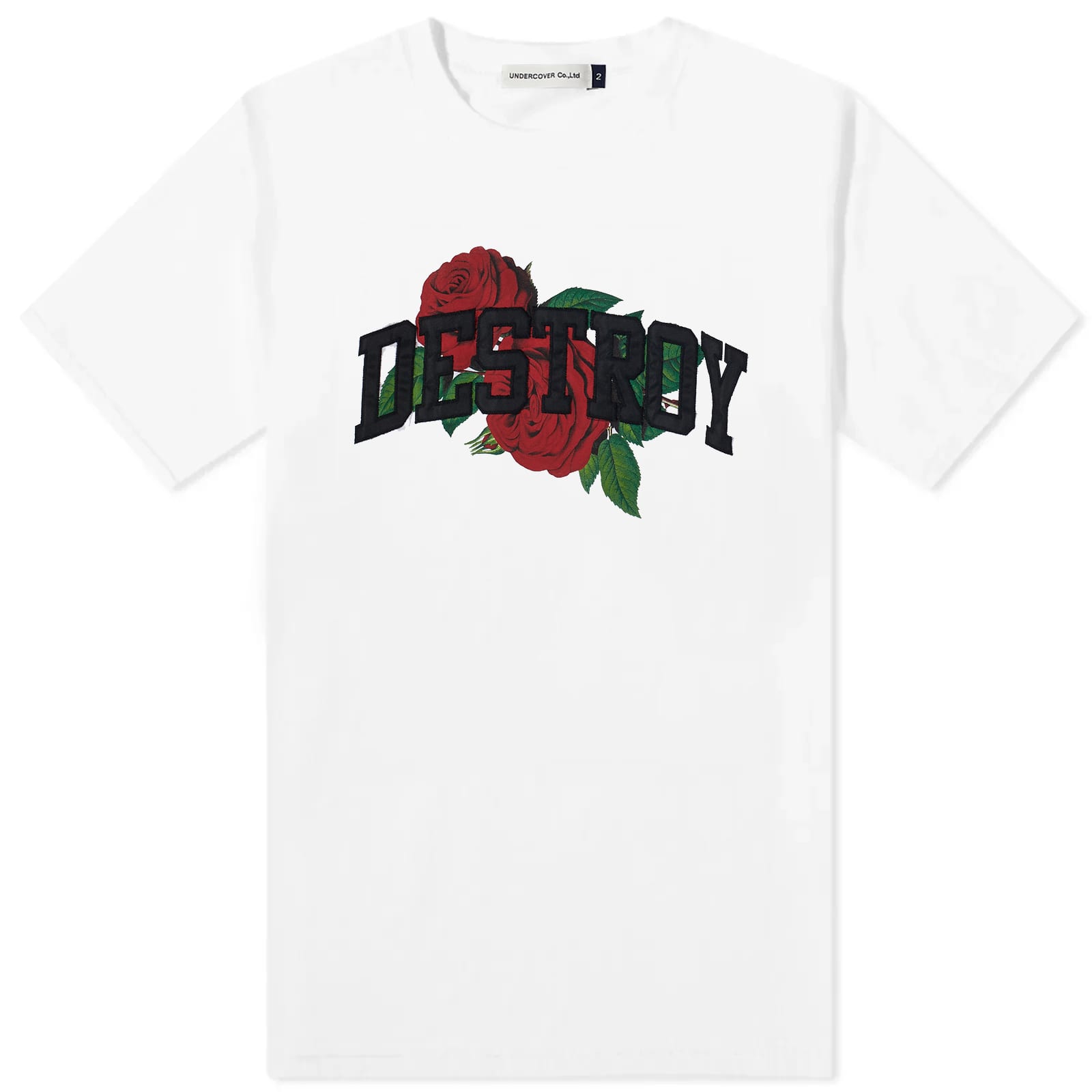Undercover Destroy Rose TShirt White END. (DE)