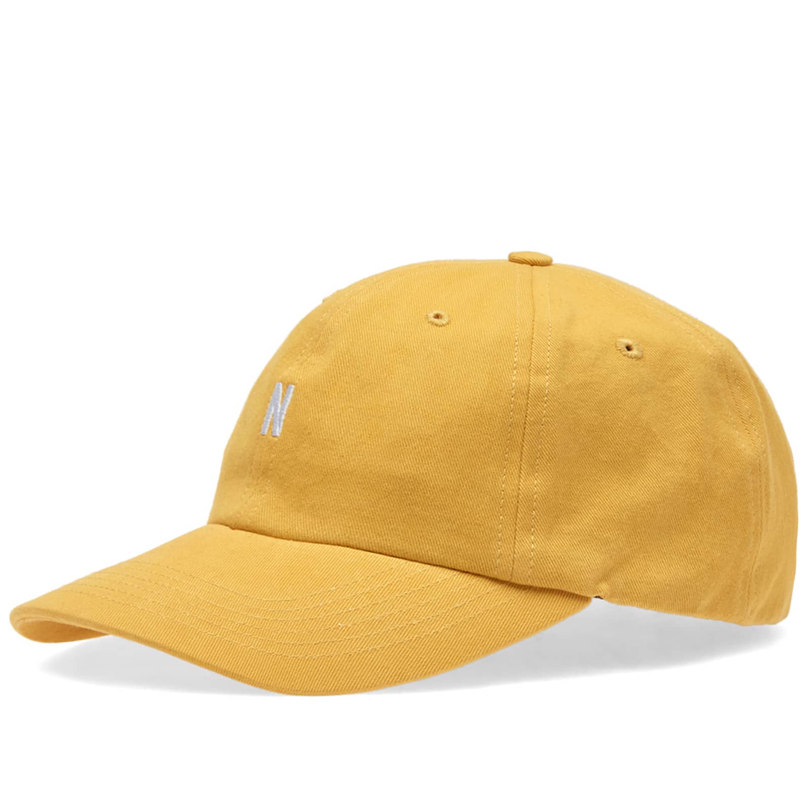 Norse Projects Twill Sports Cap Sunwashed Yellow END. (US)