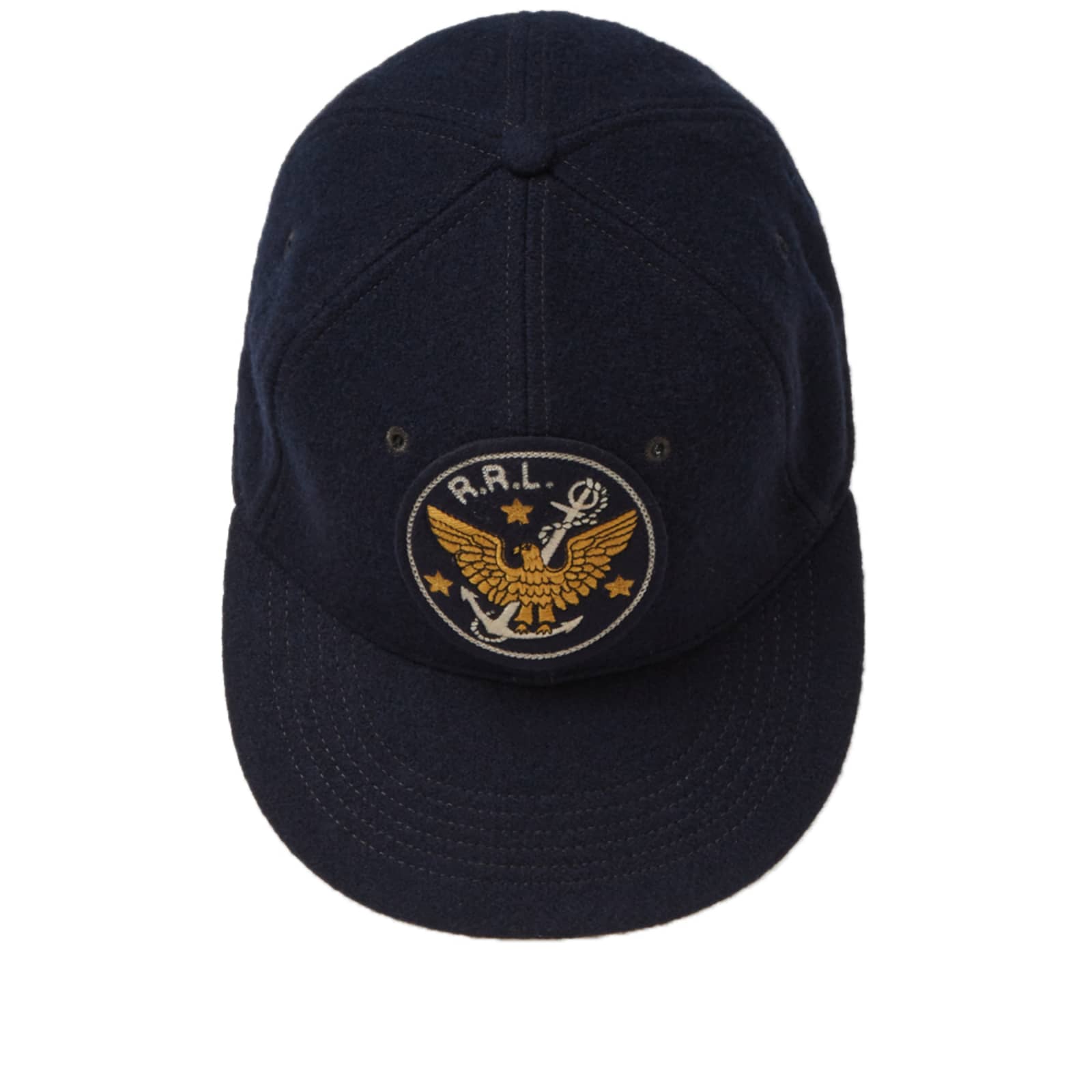 RRL Fitted Ball Cap Navy END.
