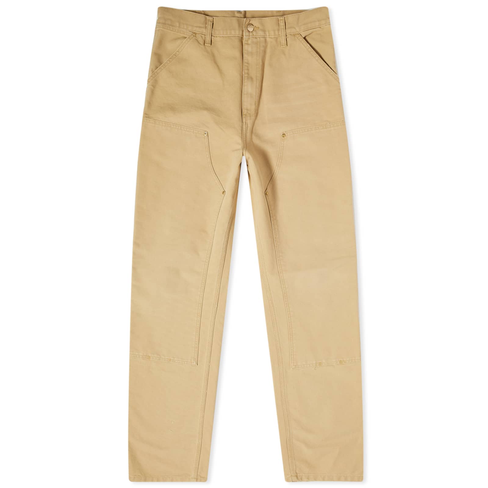 Carhartt WIP Double Knee Pants - Bourbon Aged Canvas