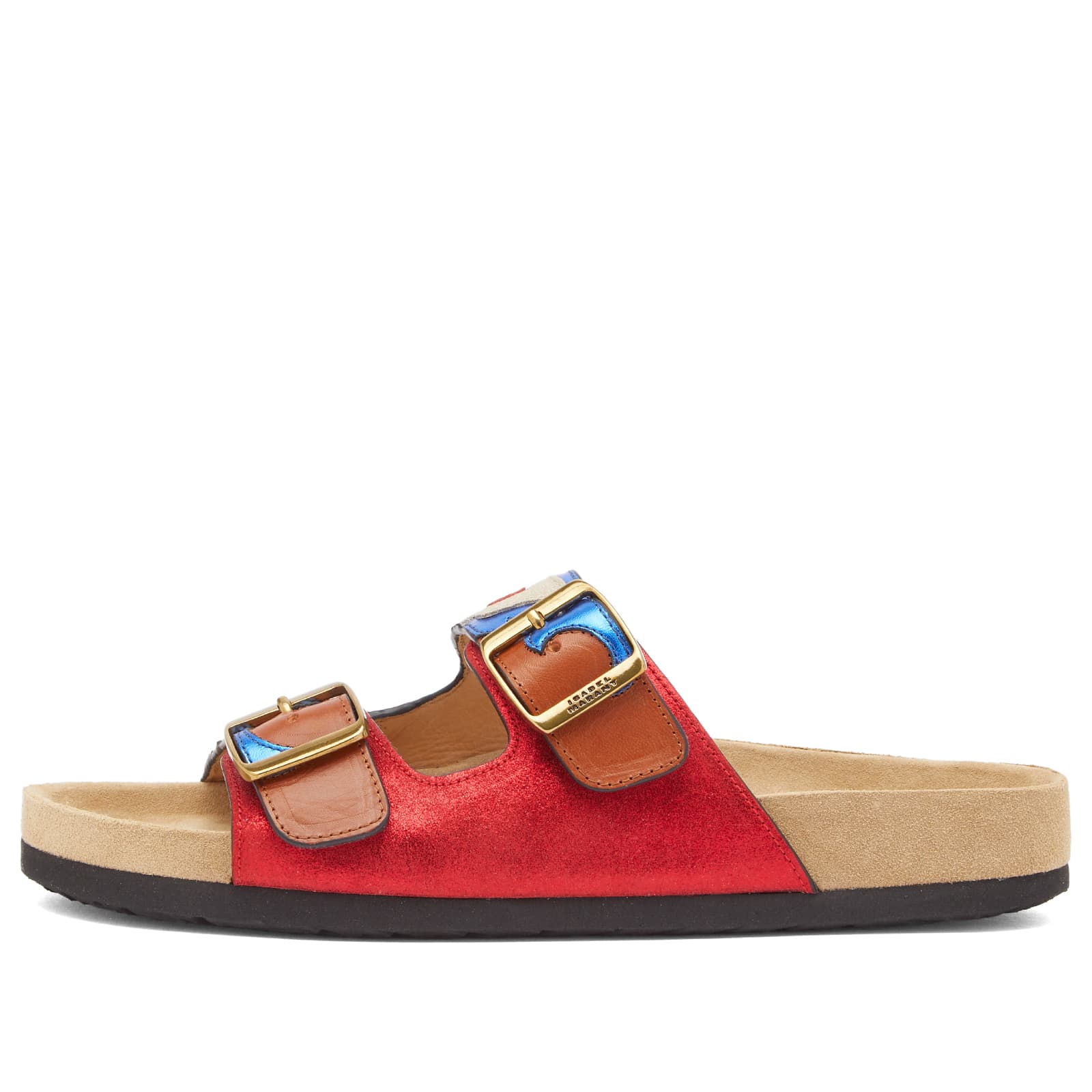 Isabel Marant Étoile Lelik Flame Buckle Sandal - Multicolor