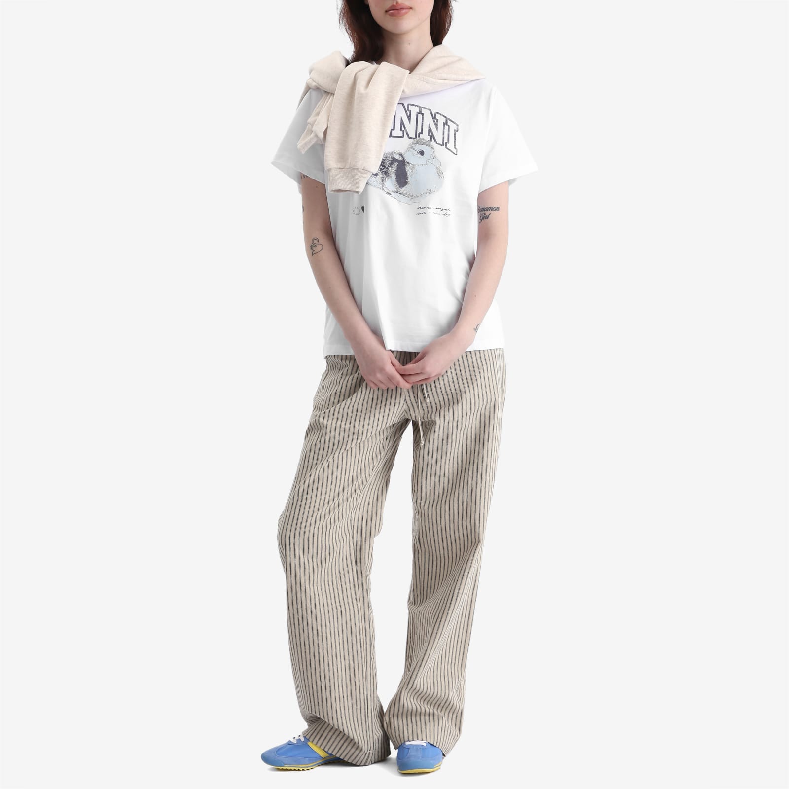 GANNI Duckie Relaxed T-Shirt