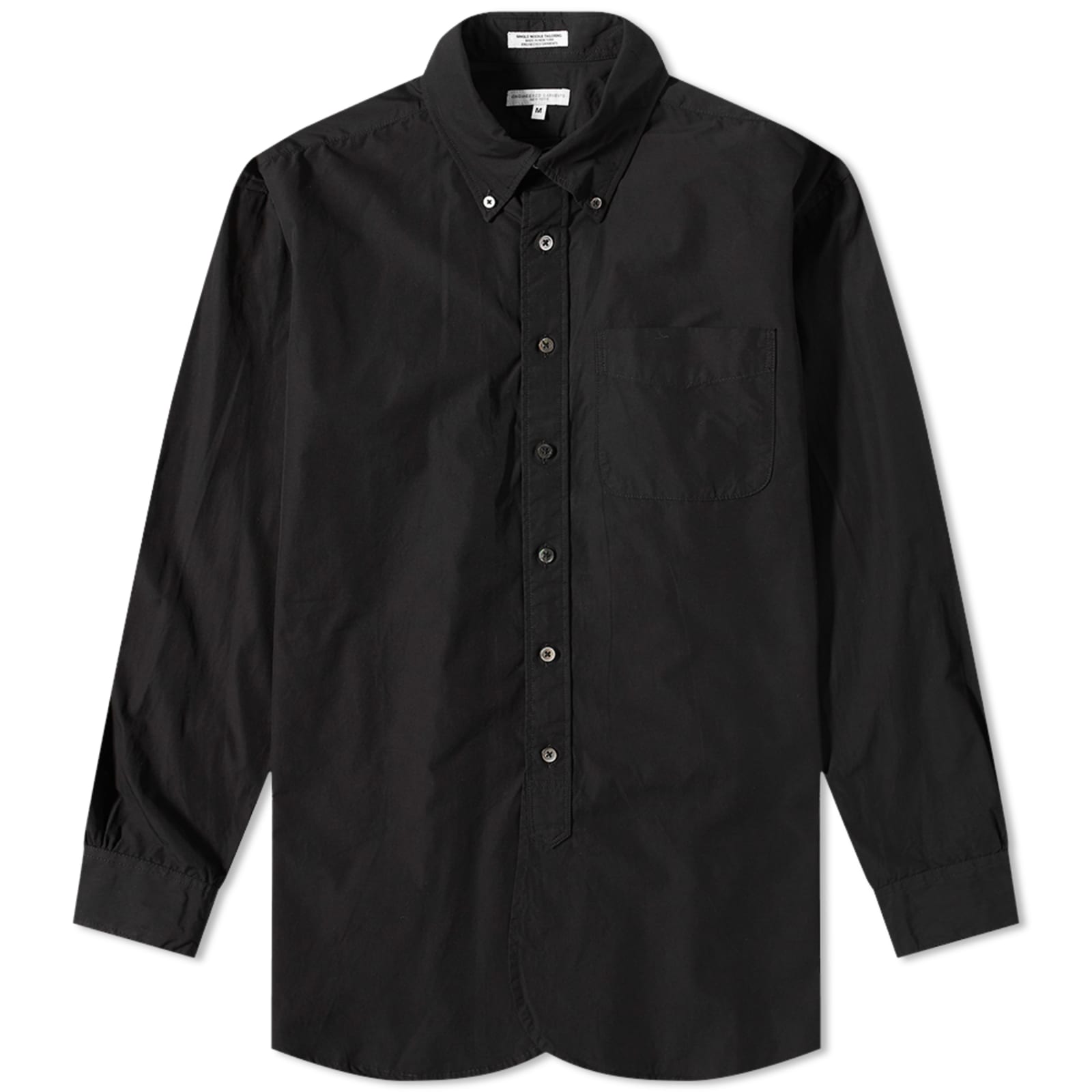 Engineered Garments 19th Century Button Down Shirt Black END.