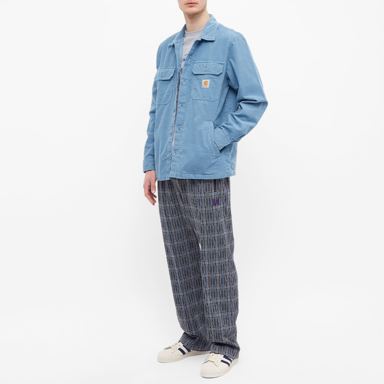 Carhartt WIP Dixon Corduroy Shirt Jacket - Icy Water