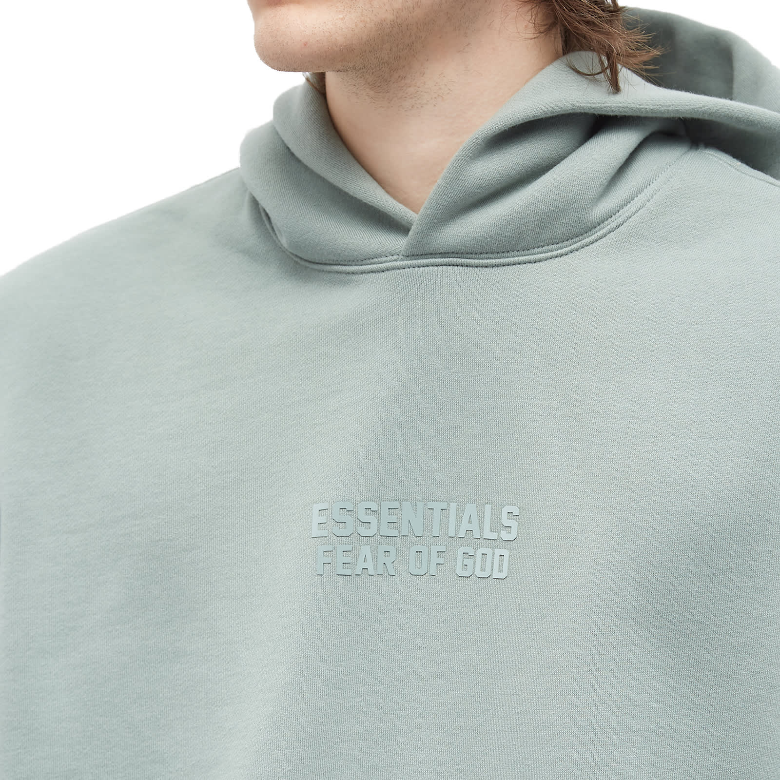 Fear of God Essentials Relaxed Hoodie Sycamore | END. (HK)