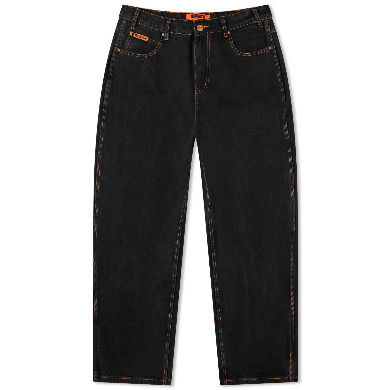 Butter Goods Baggy Denim Jeans Washed Black END. (US)