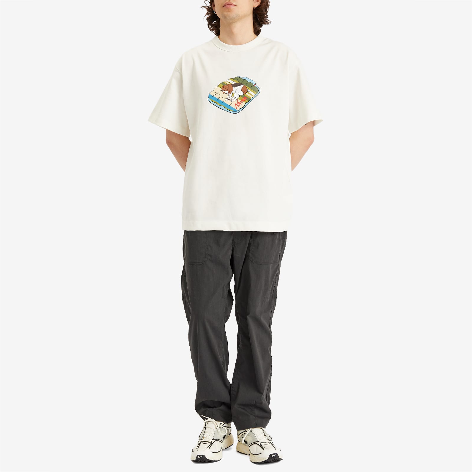 NANGA Eco Hybrid Dog T-Shirt - White