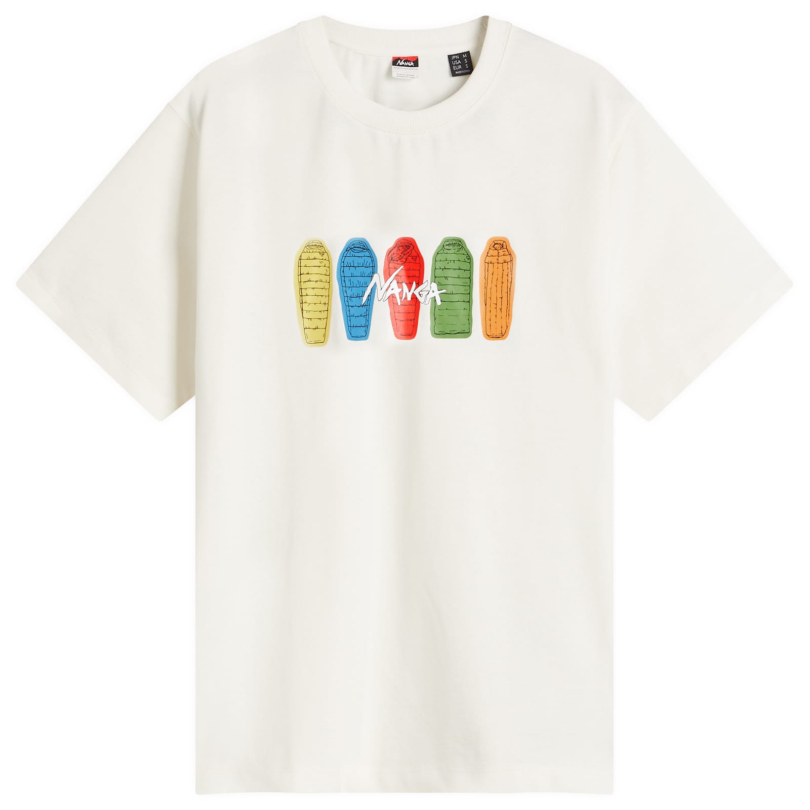 NANGA Eco Hybrid Sleeping Bag T-Shirt - White