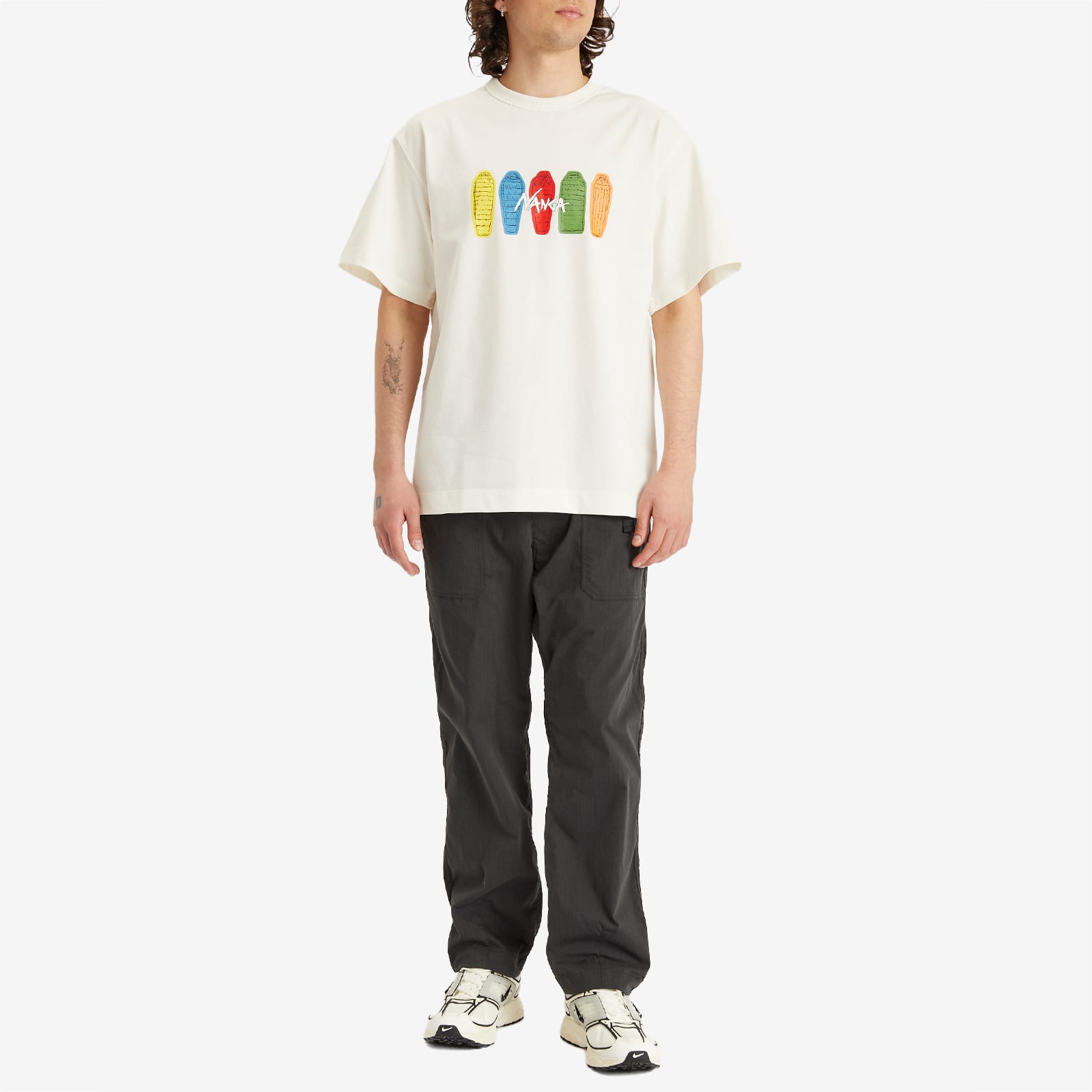 NANGA Eco Hybrid Sleeping Bag T-Shirt - White