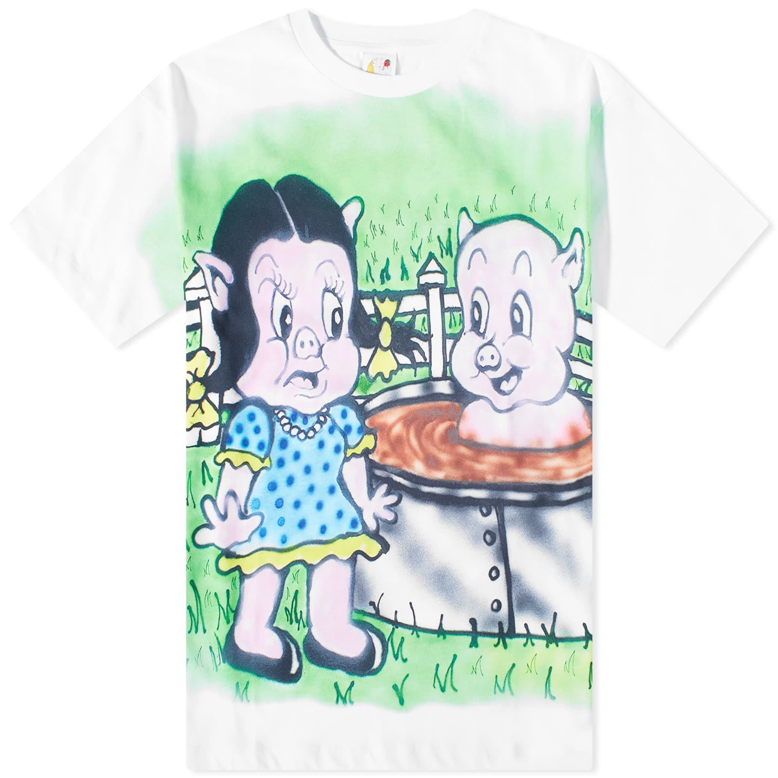 Sky High Farm Ally Bo Printed TShirt White END. (HK)