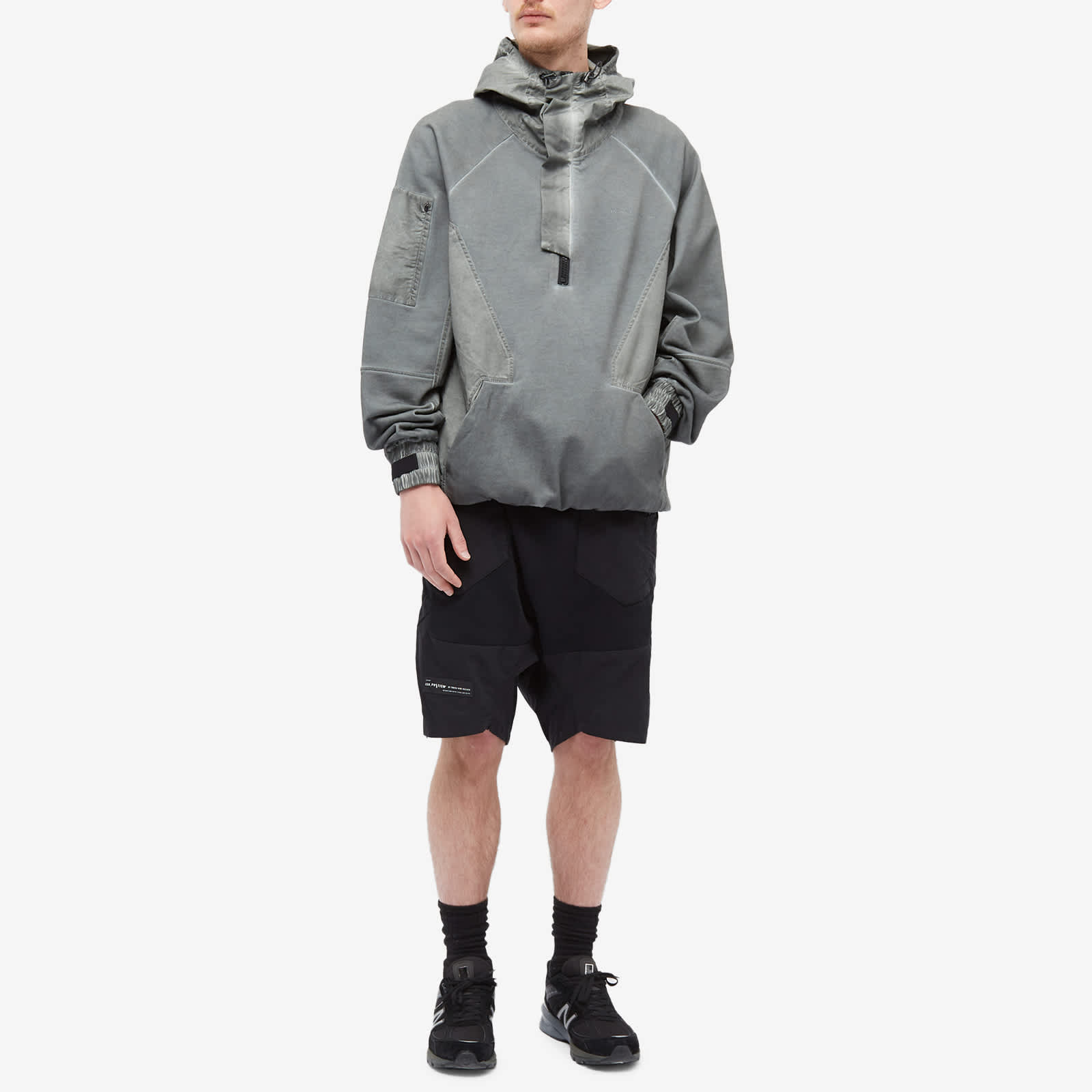 Tobias Birk Nielsen Monosis Smock Jacket Turbulence Cold Grey END. (US)