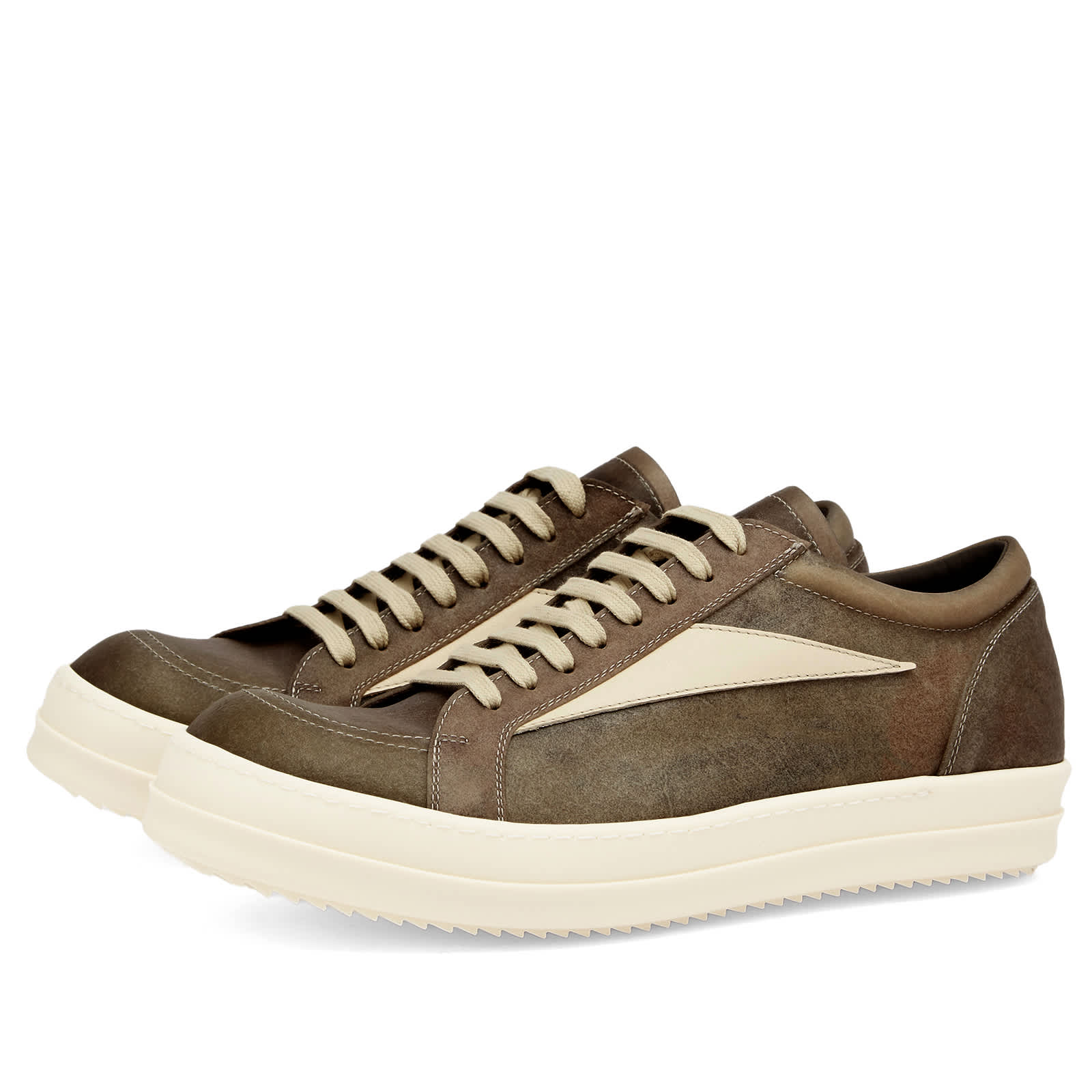Rick Owens Leather Vintage Sneaks