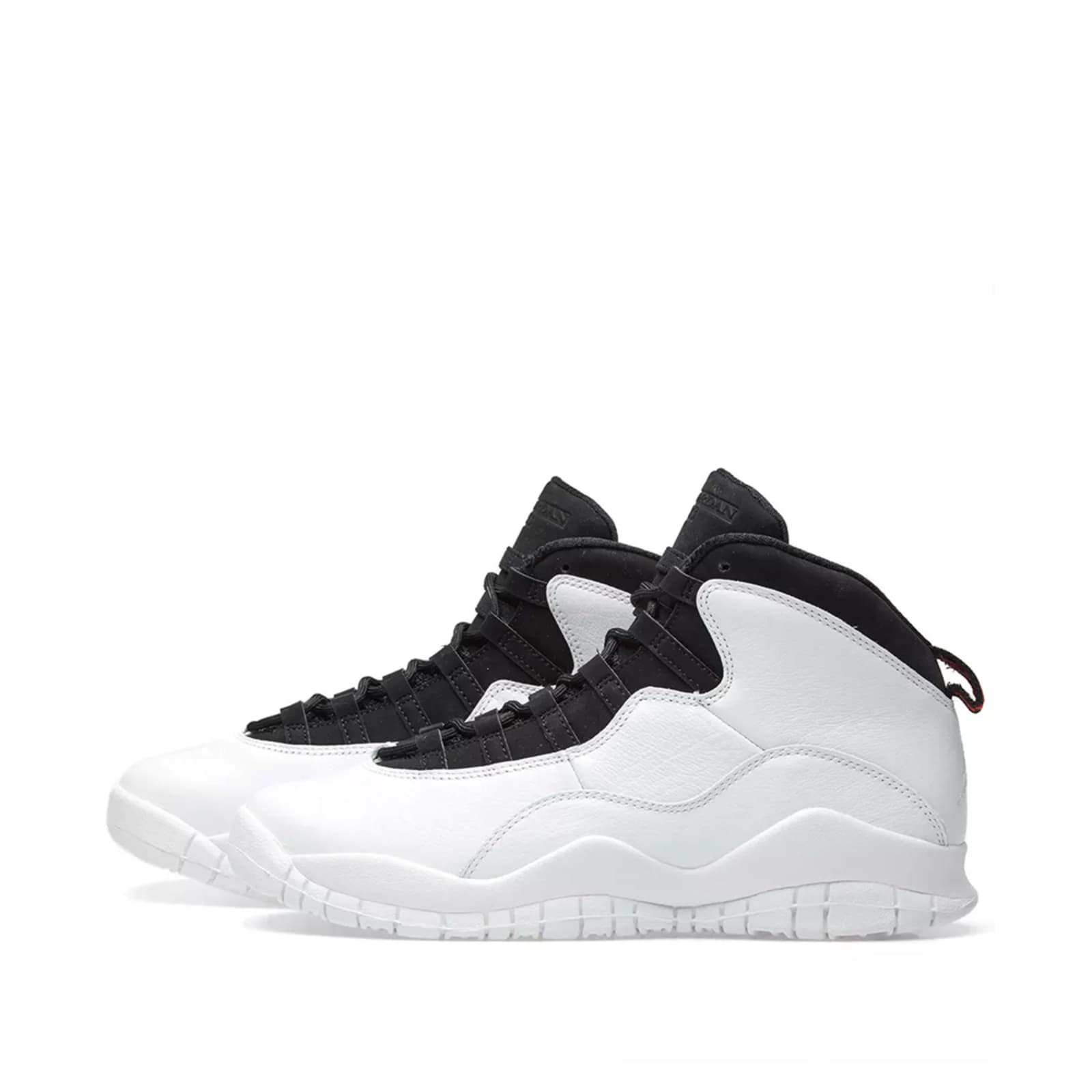 Air Jordan 10 Retro GS - Summit White, Black & Red