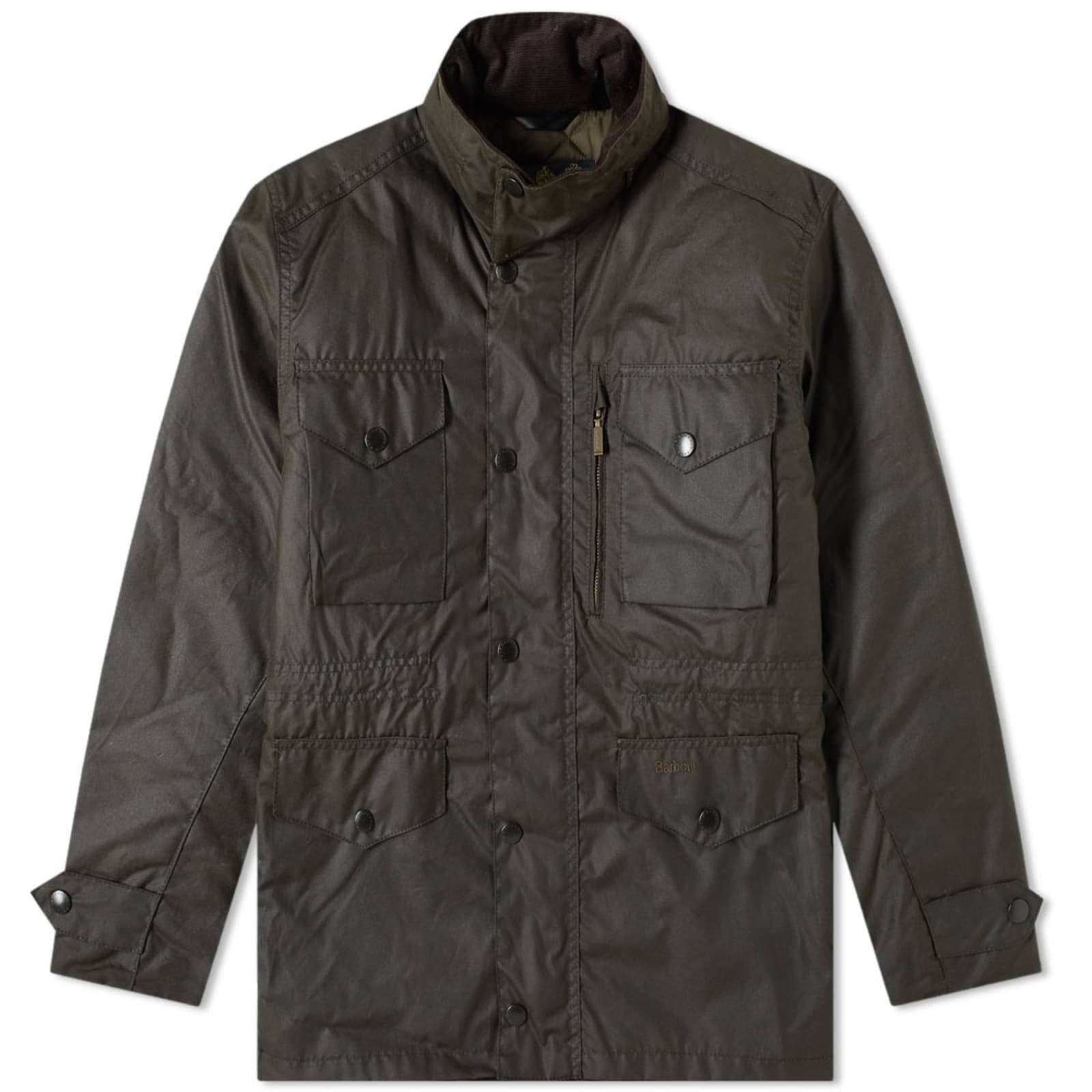 Barbour Sapper Wax Jacket - Olive