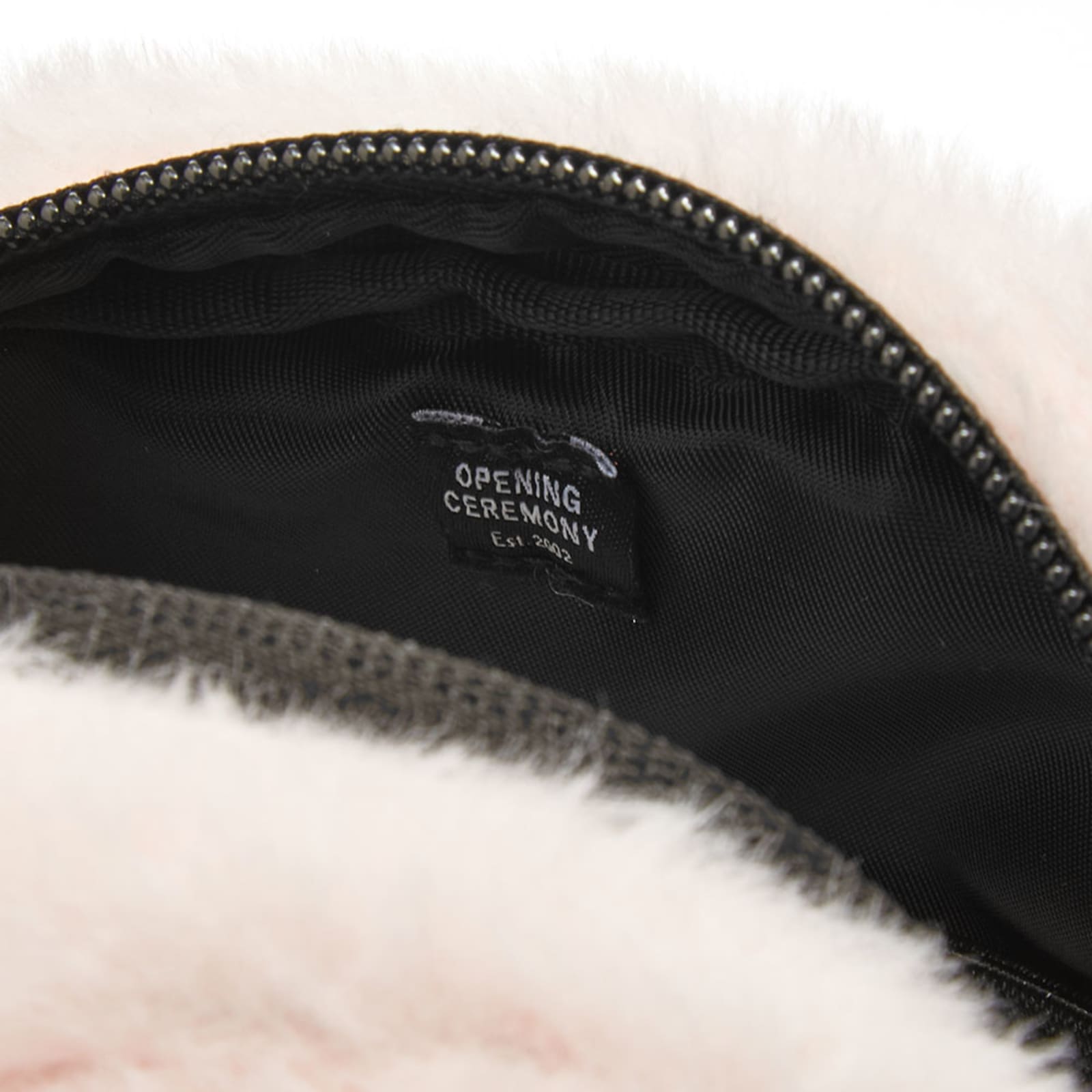 Opening Ceremony Faux Fur Mini CrossBody Bag Blush END. (US)