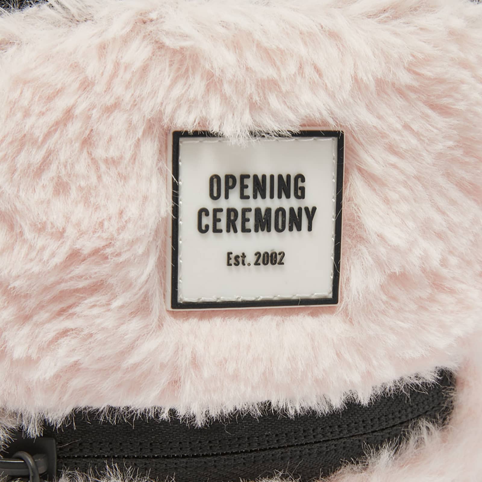 Opening Ceremony Faux Fur Mini CrossBody Bag Blush END. (US)