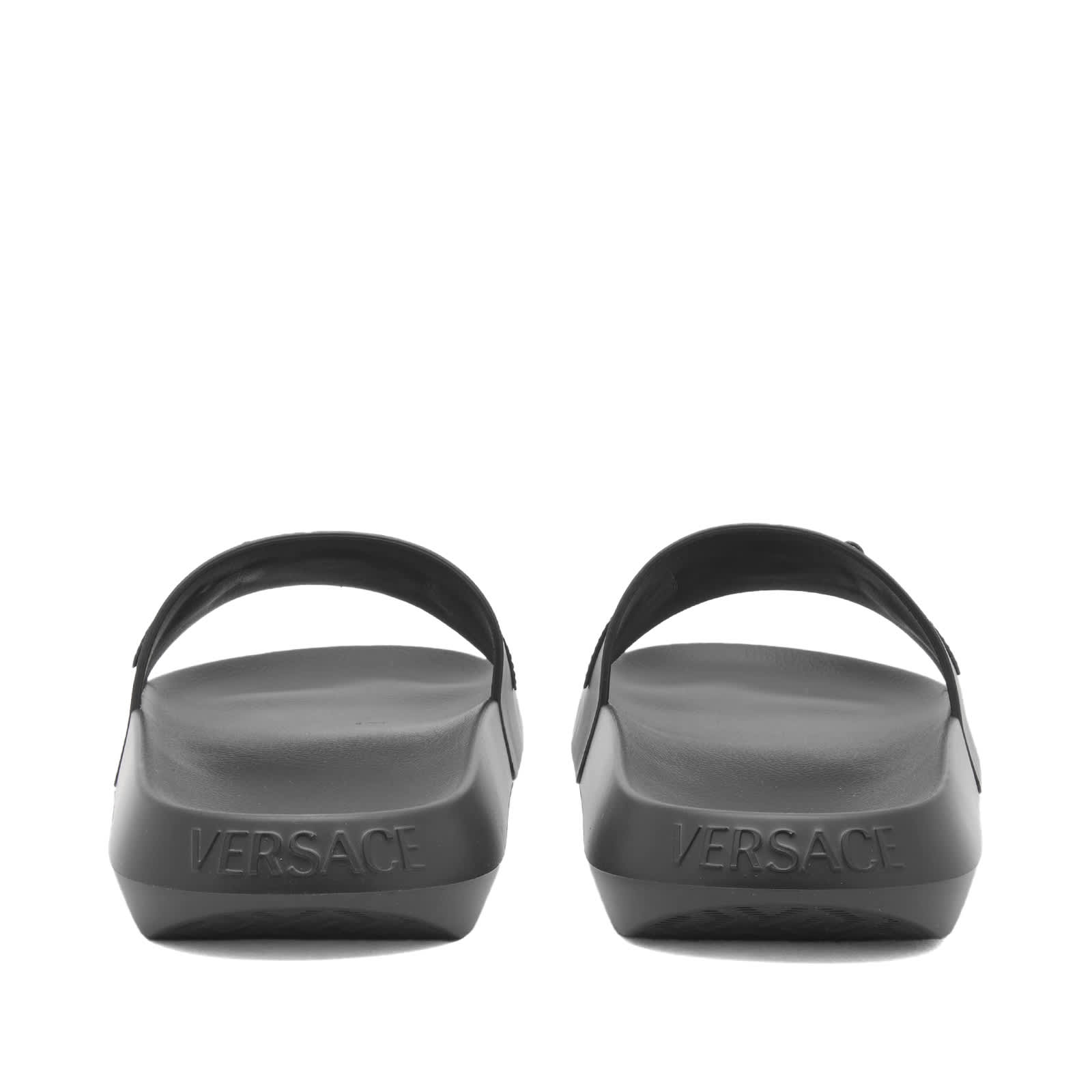 Versace Pool Slides Black END. (US)