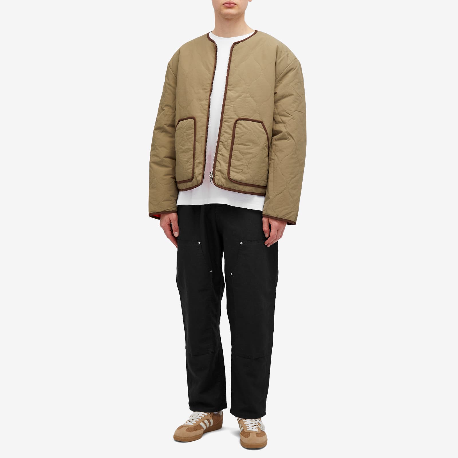 Carhartt WIP Walter Double Knee Pants - Black Rinsed