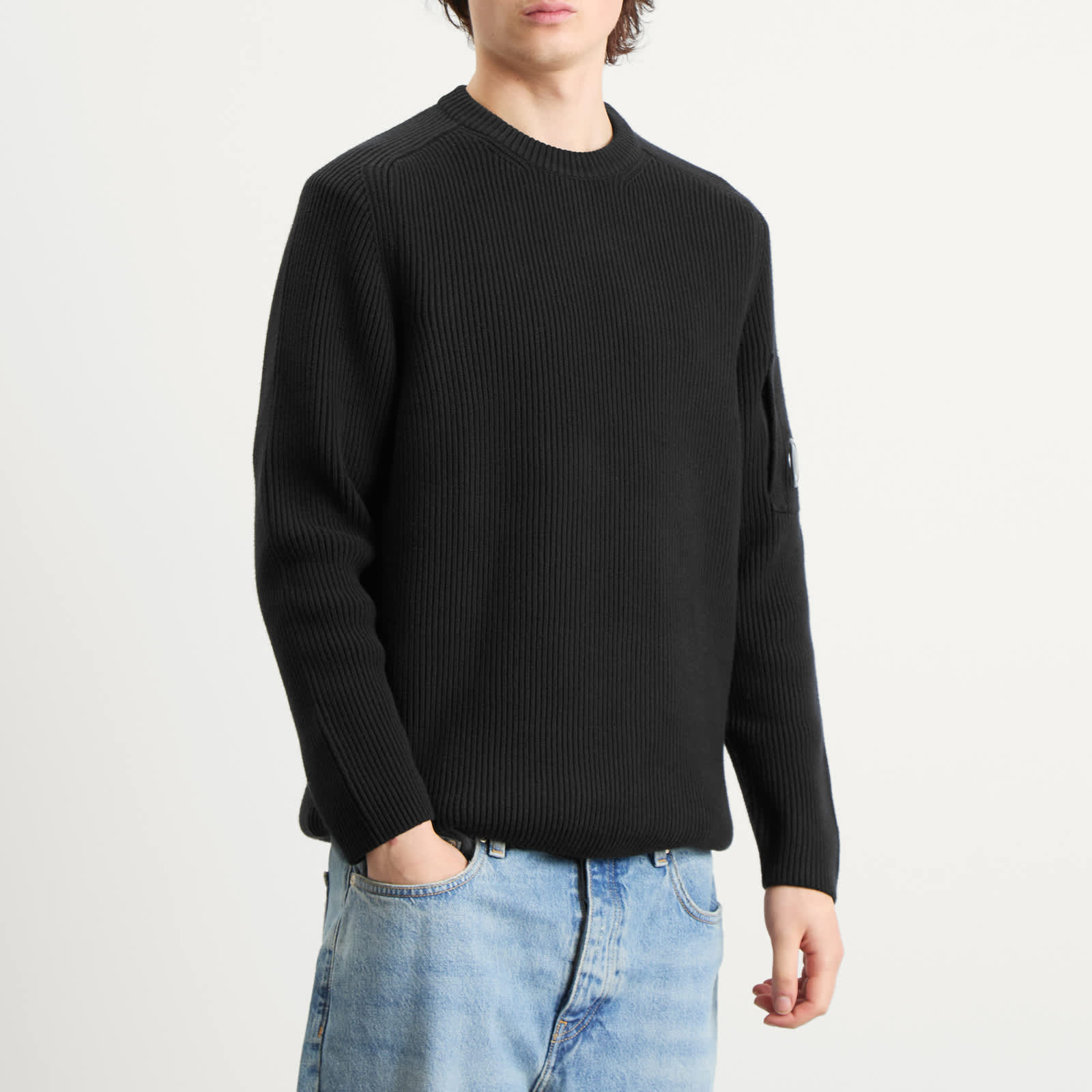 C.P. Company Full Rib Crew Neck Jumper
