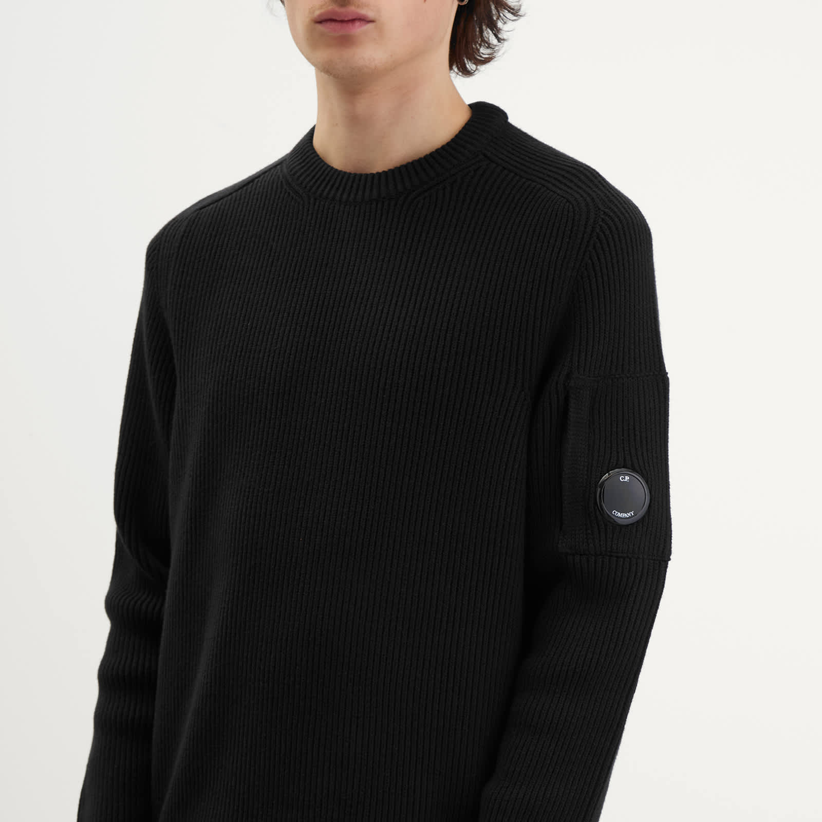 C.P. Company Full Rib Crew Neck Jumper