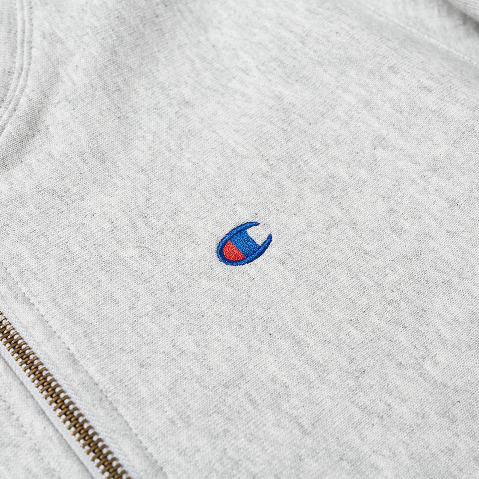 Champion Reverse Weave Classic Half Zip Sweat Grey END. (SE)